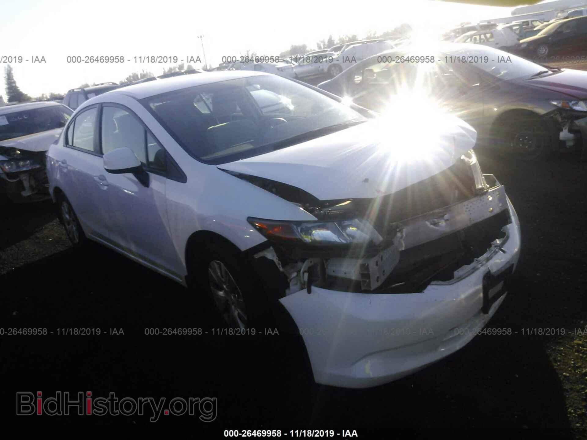 Фотография 2HGFB2F56CH595988 - Honda Civic 2012