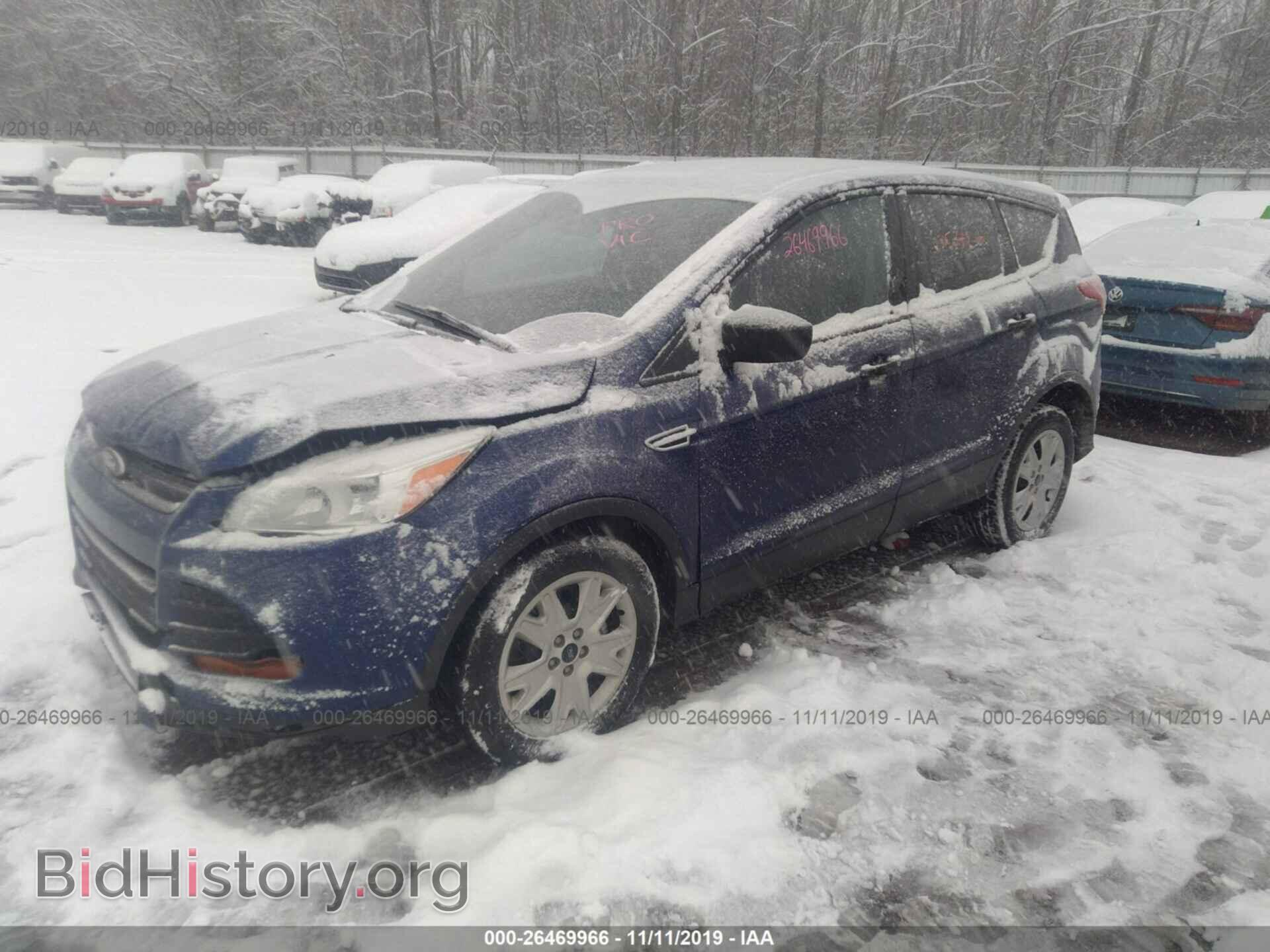 2014 FORD ESCAPE - VIN: 1FMCU0F71EUC47643 - Фото 2