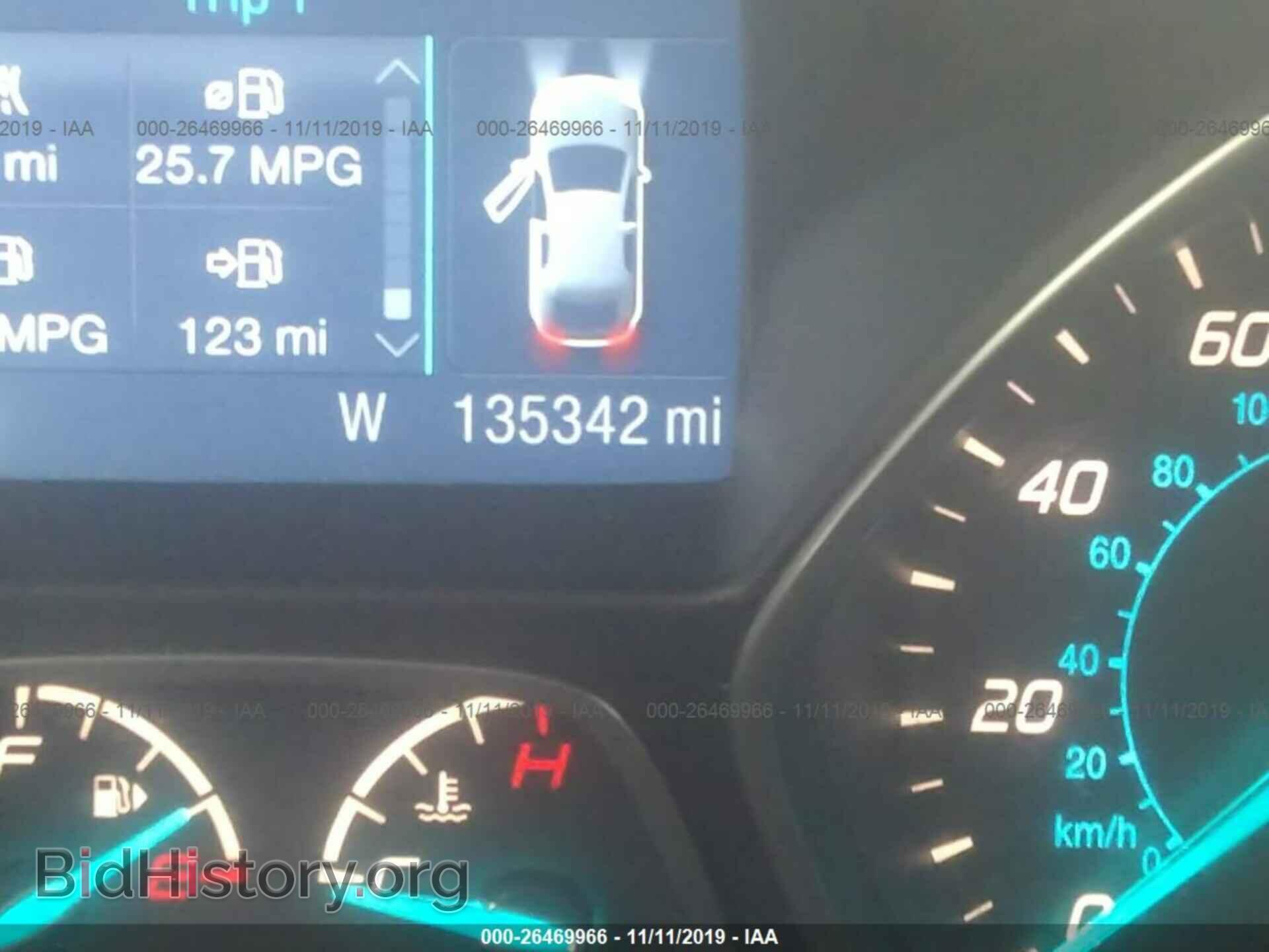 2014 FORD ESCAPE - VIN: 1FMCU0F71EUC47643 - Фото 7