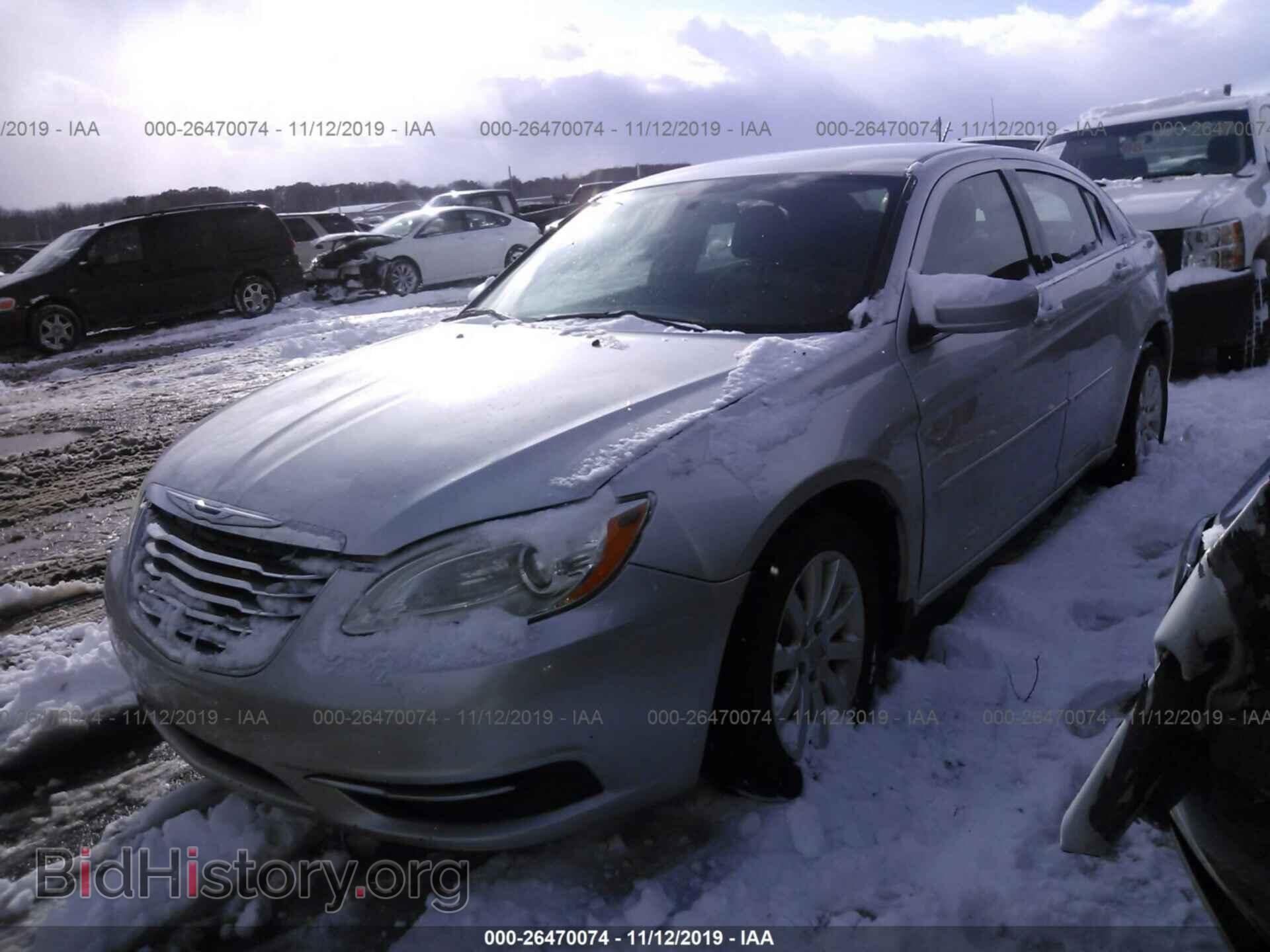 2012 CHRYSLER 200 - VIN: 1C3CCBBB9CN205200 - Фото 2