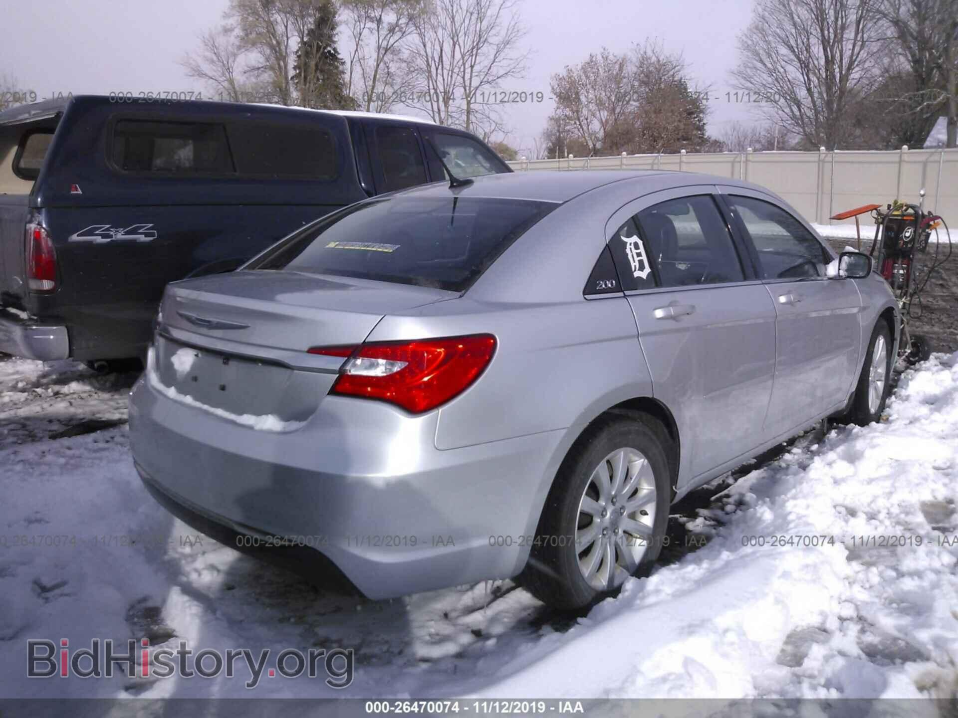 2012 CHRYSLER 200 - VIN: 1C3CCBBB9CN205200 - Фото 4