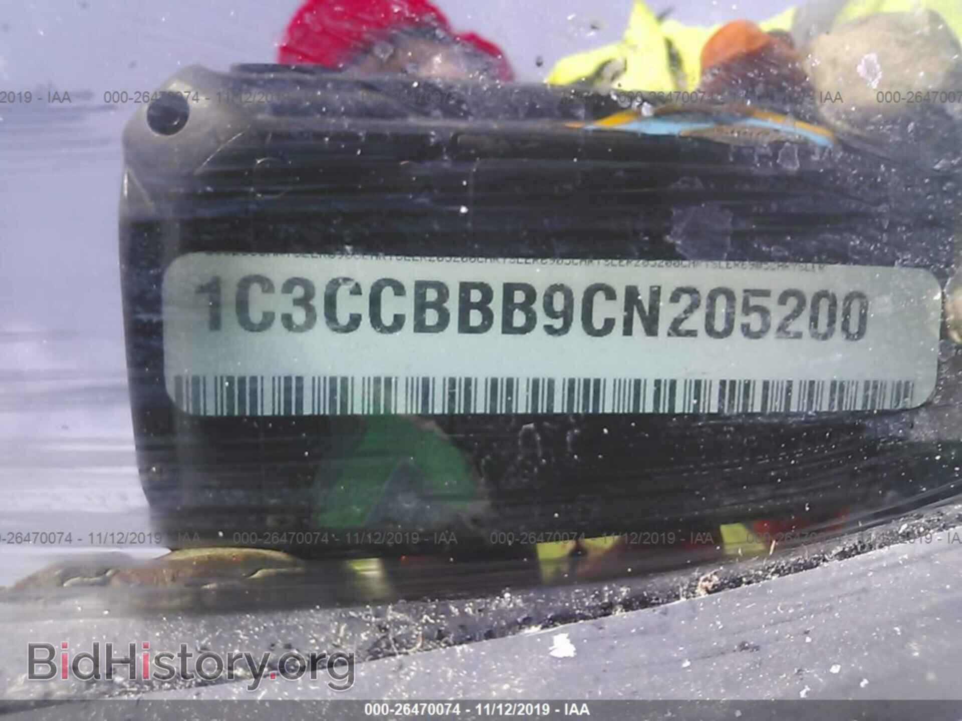2012 CHRYSLER 200 - VIN: 1C3CCBBB9CN205200 - Фото 9