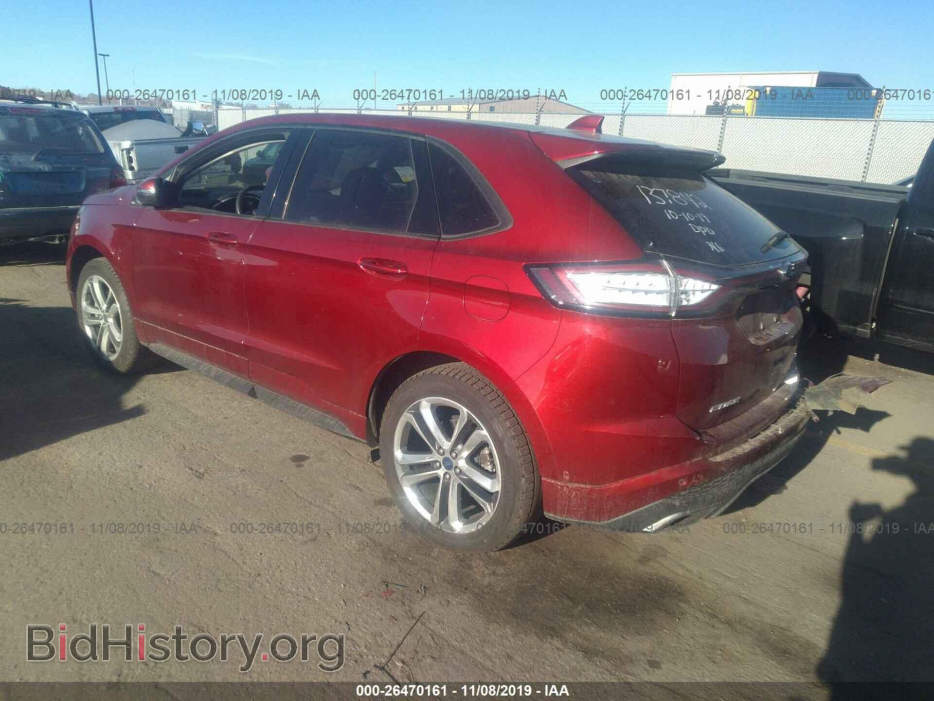 2016 FORD EDGE - VIN: 2FMPK4AP2GBB66584 - Фото 3