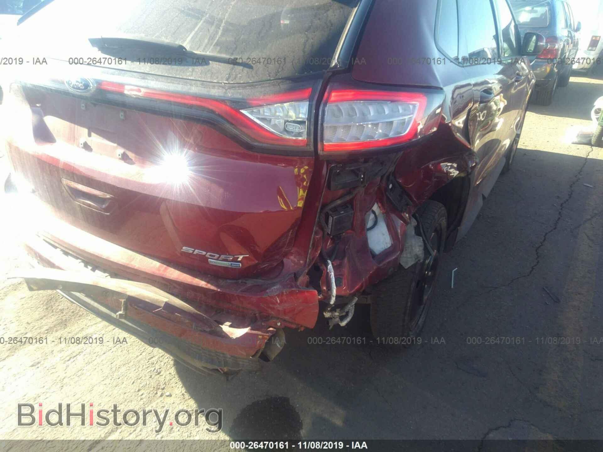 2016 FORD EDGE - VIN: 2FMPK4AP2GBB66584 - Фото 6