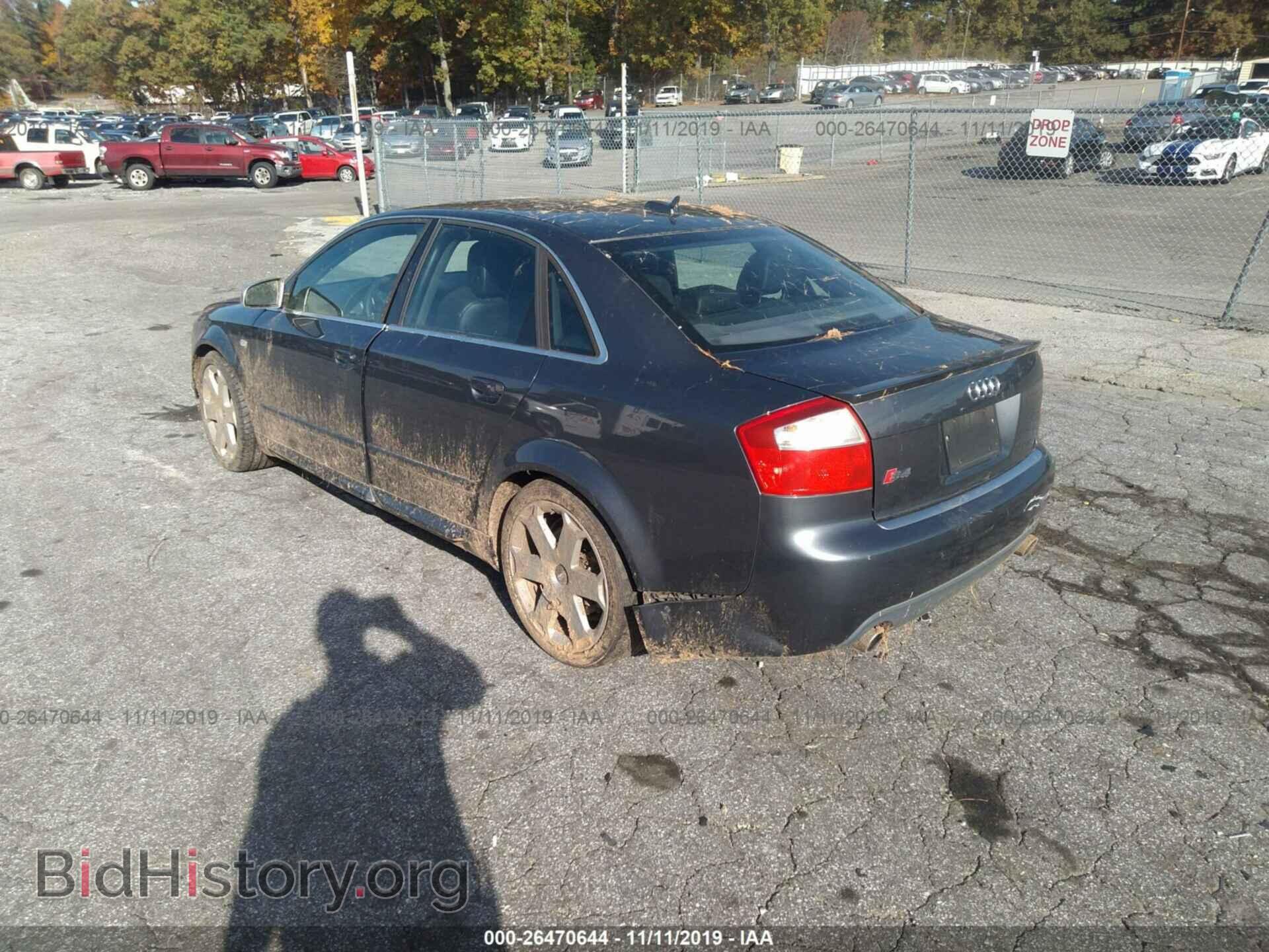 2005 AUDI S4 - VIN: WAUPL68E85A116604 - Фото 3