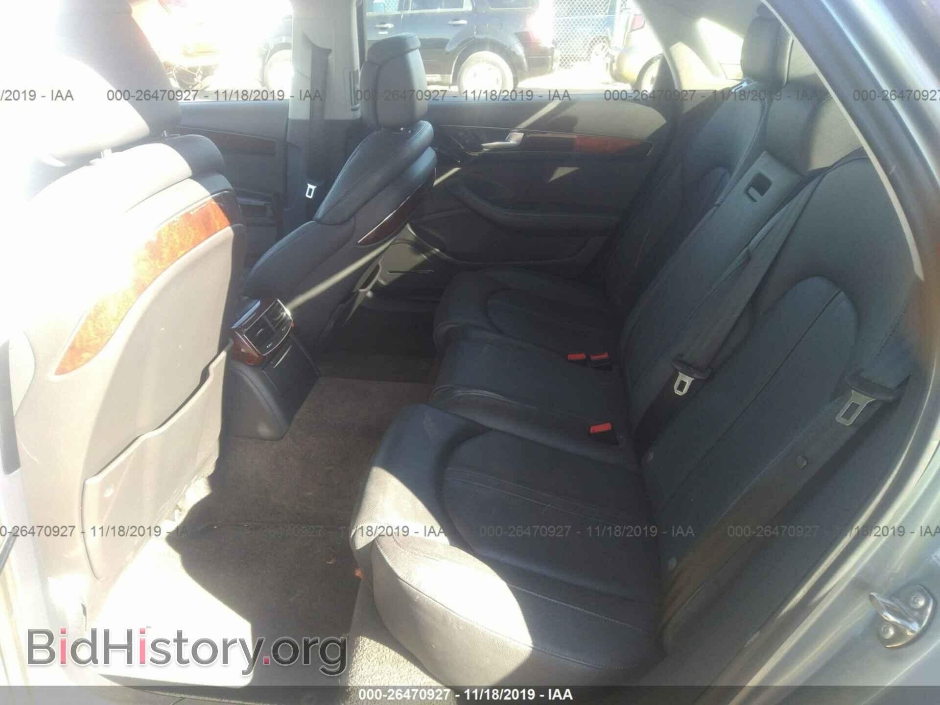 2011 AUDI A8 - VIN: WAURVAFD9BN021277 - Фото 8