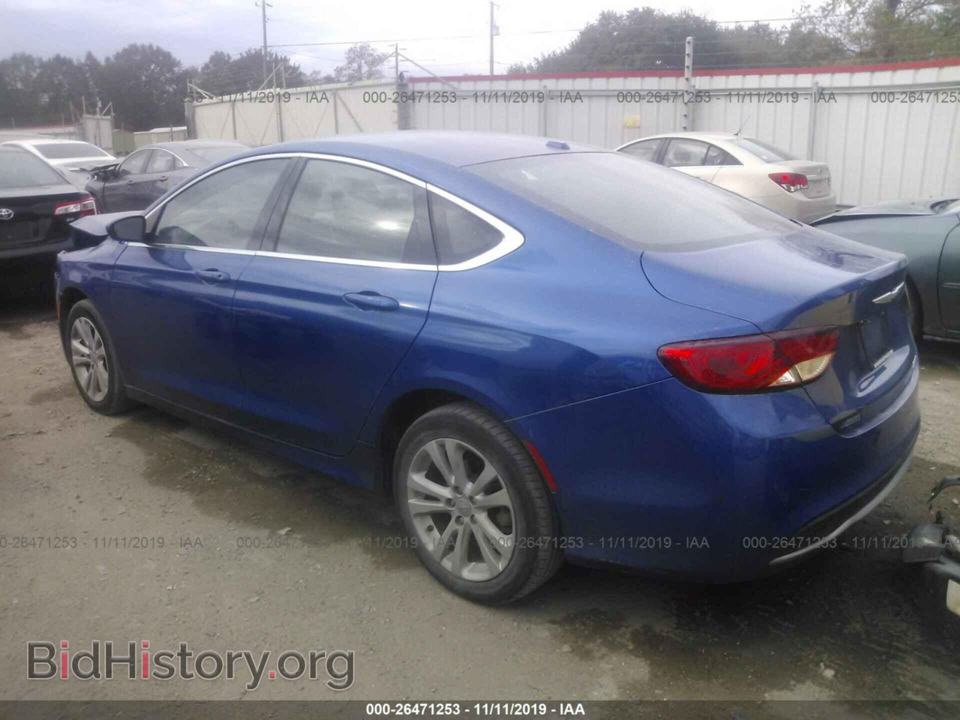 2015 CHRYSLER 200 - VIN: 1C3CCCAB8FN697116 - Фото 3