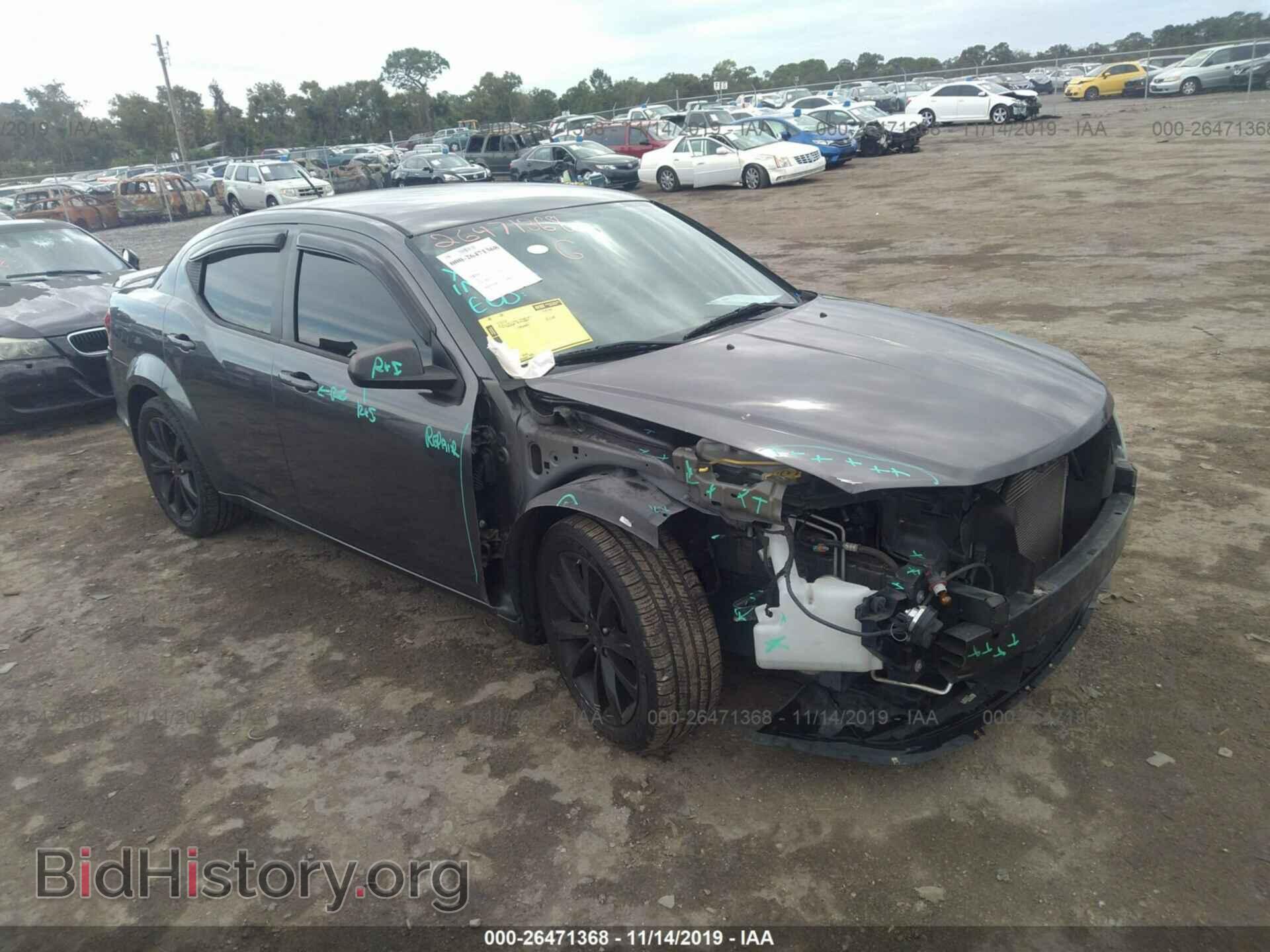 Photo 1C3CDZAB8EN201505 - Dodge Avenger 2014