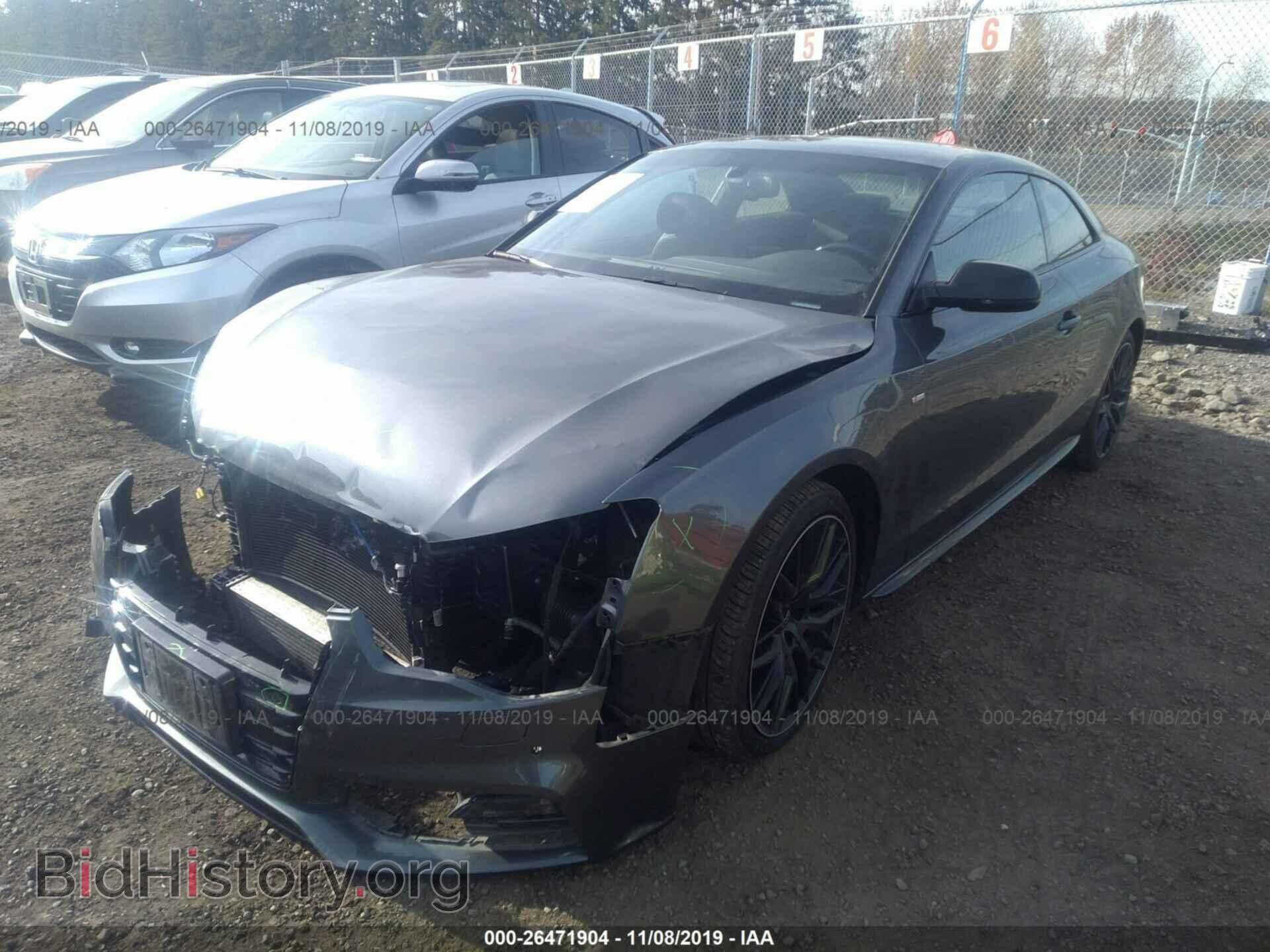2017 AUDI A5 - VIN: WAUD2AFR1HA001345 - Фото 2