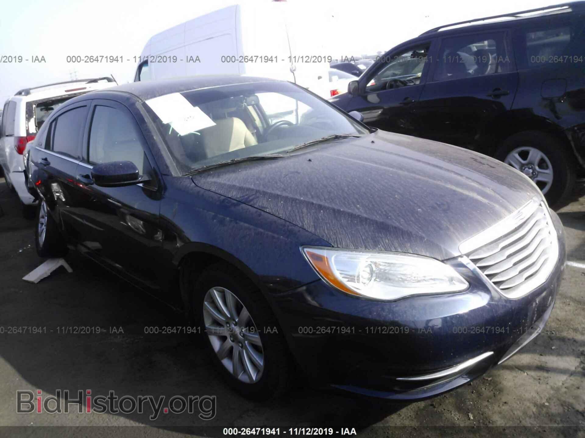 Фотография 1C3CCBBB5DN652950 - CHRYSLER 200 2013