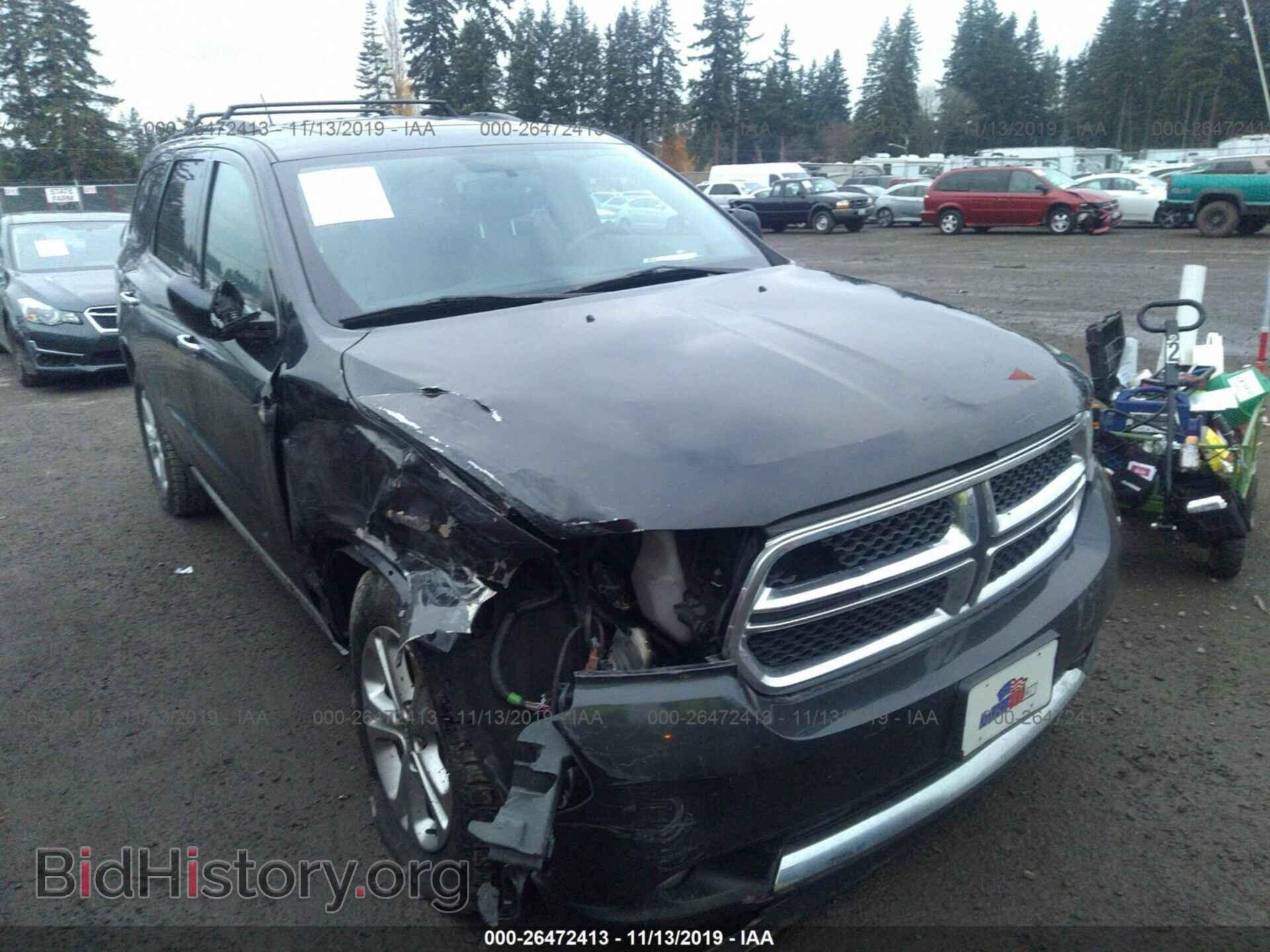 Photo 1C4RDJDG4DC691319 - DODGE DURANGO 2013