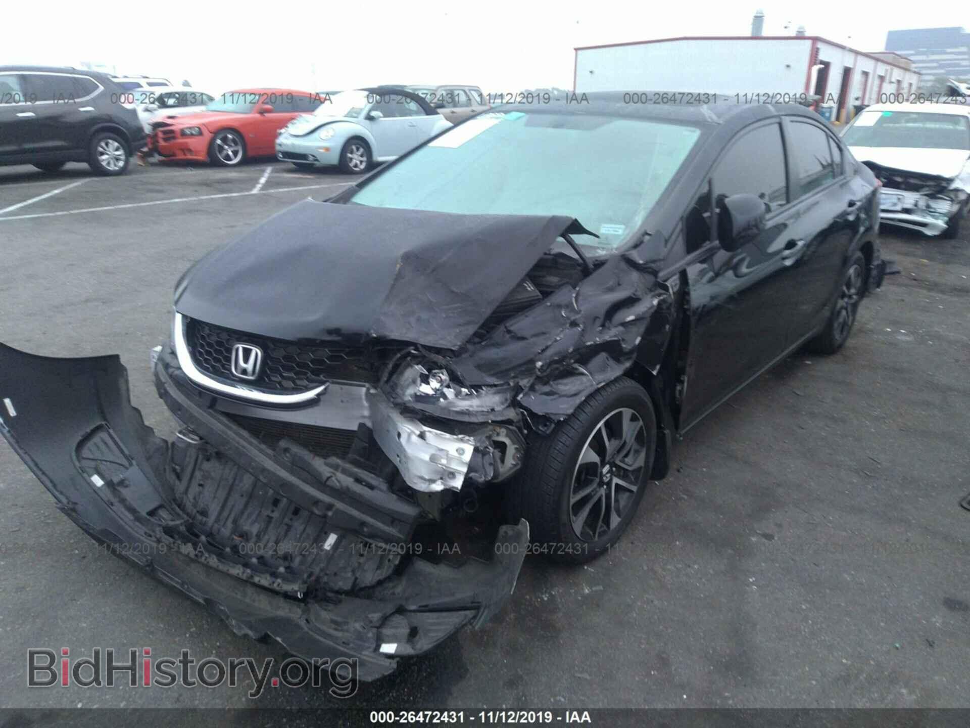 2013 HONDA CIVIC - VIN: 19XFB2F84DE279737 - Фото 2
