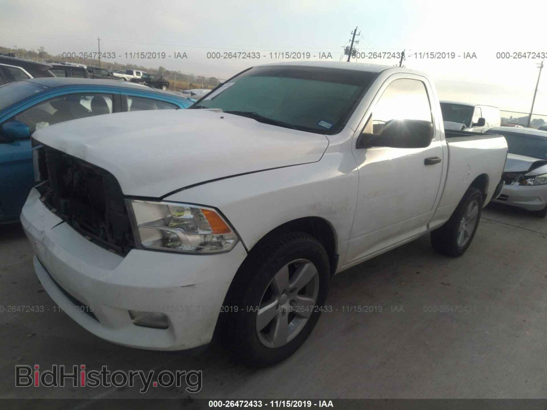 2012 DODGE RAM 1500 - VIN: 3C6JD6AT9CG244919 - Фото 2