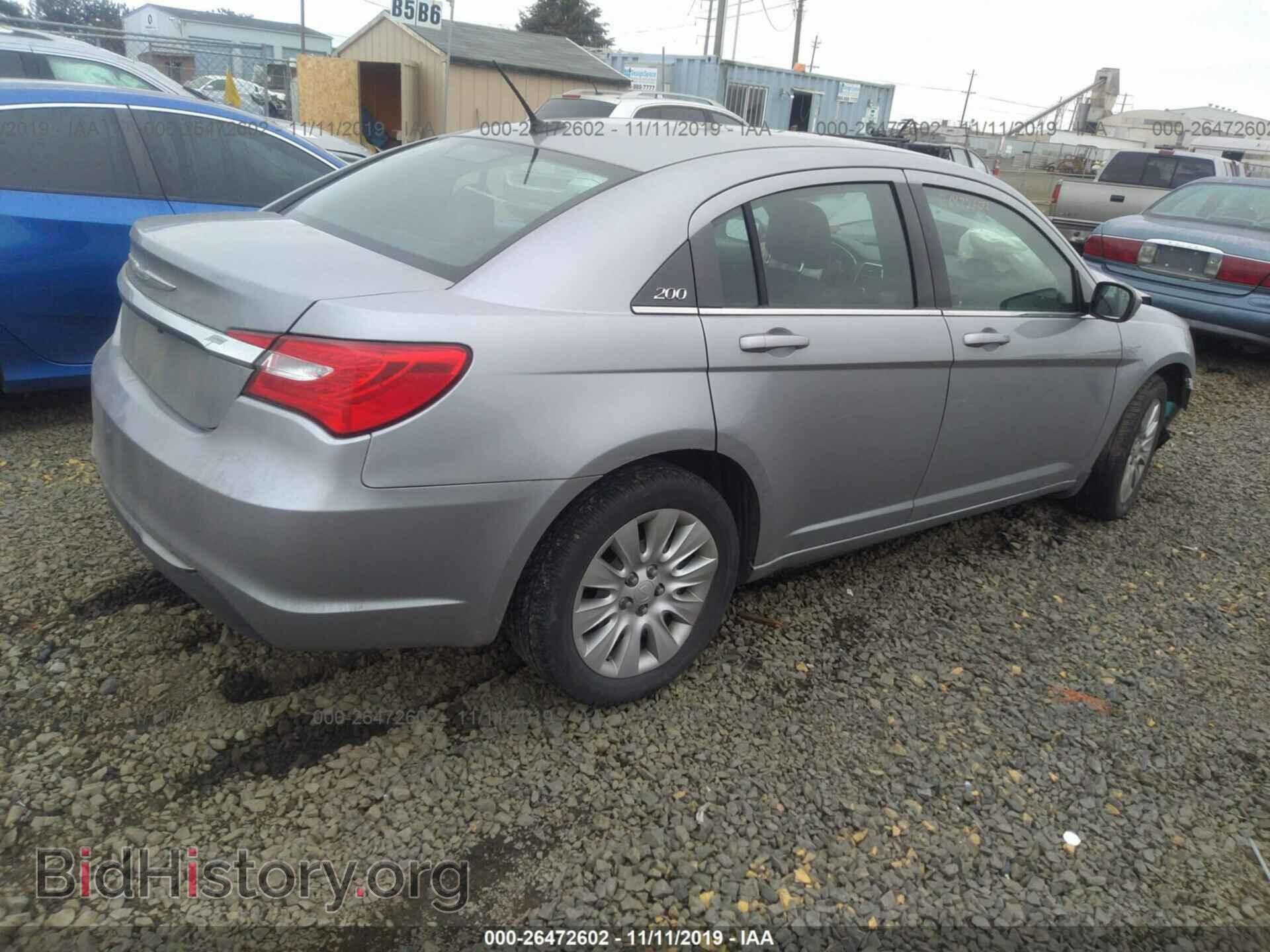 2014 CHRYSLER 200 - VIN: 1C3CCBAB6EN210777 - Photo 4