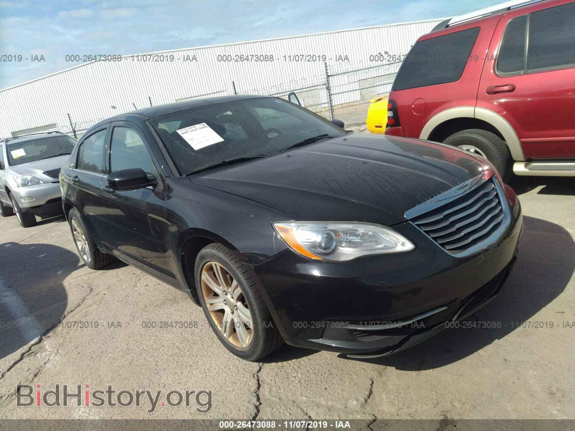 Фотография 1C3CCBAB3DN671773 - CHRYSLER 200 2013