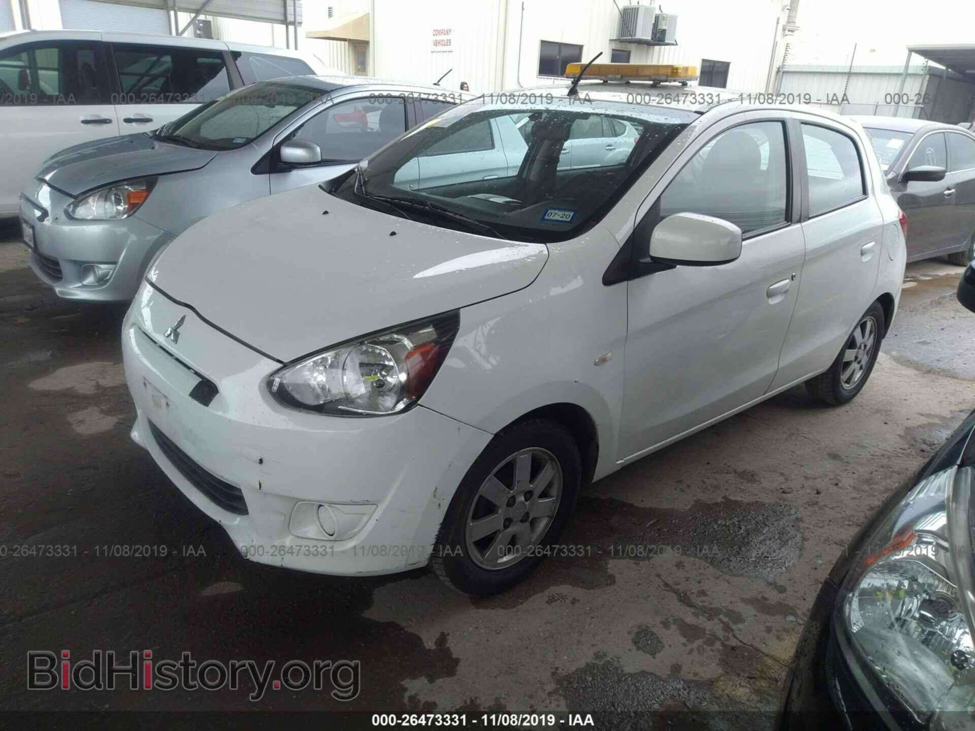 2014 MITSUBISHI MIRAGE - VIN: ML32A3HJ4EH024009 - Фото 2