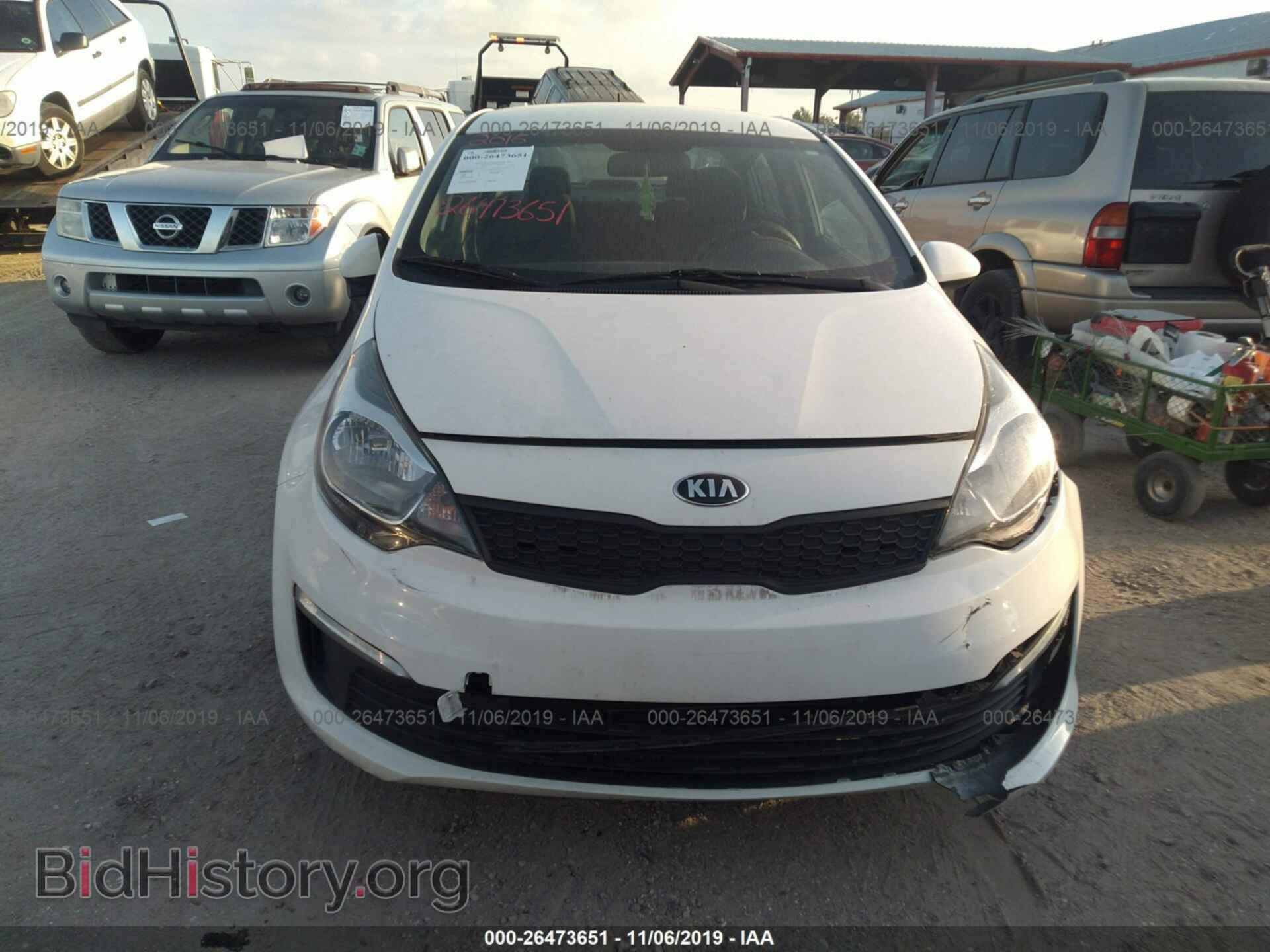 2016 KIA RIO - VIN: KNADM4A30G6632863 - Фото 6