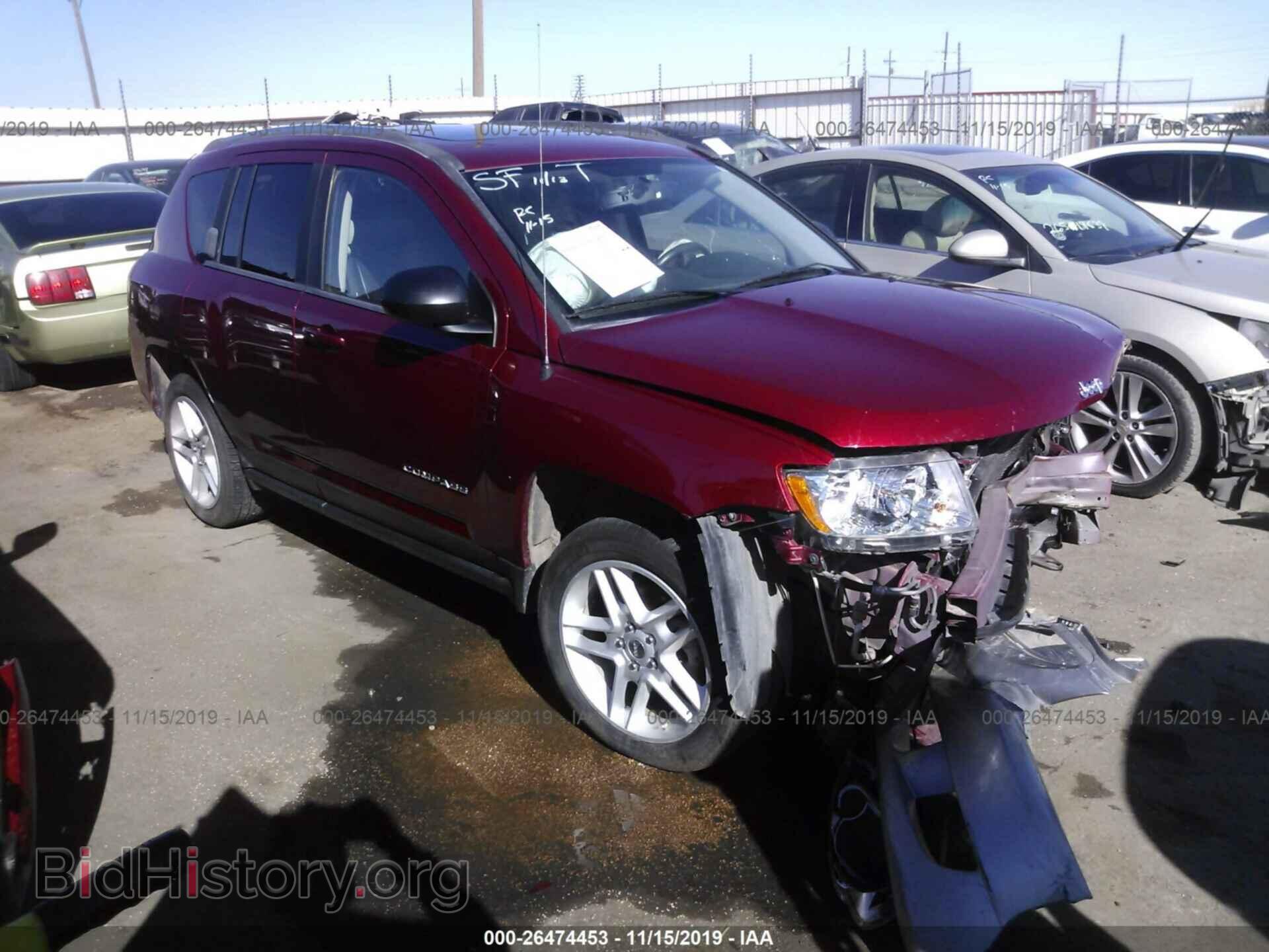 Фотография 1C4NJDCB8CD590372 - JEEP COMPASS 2012
