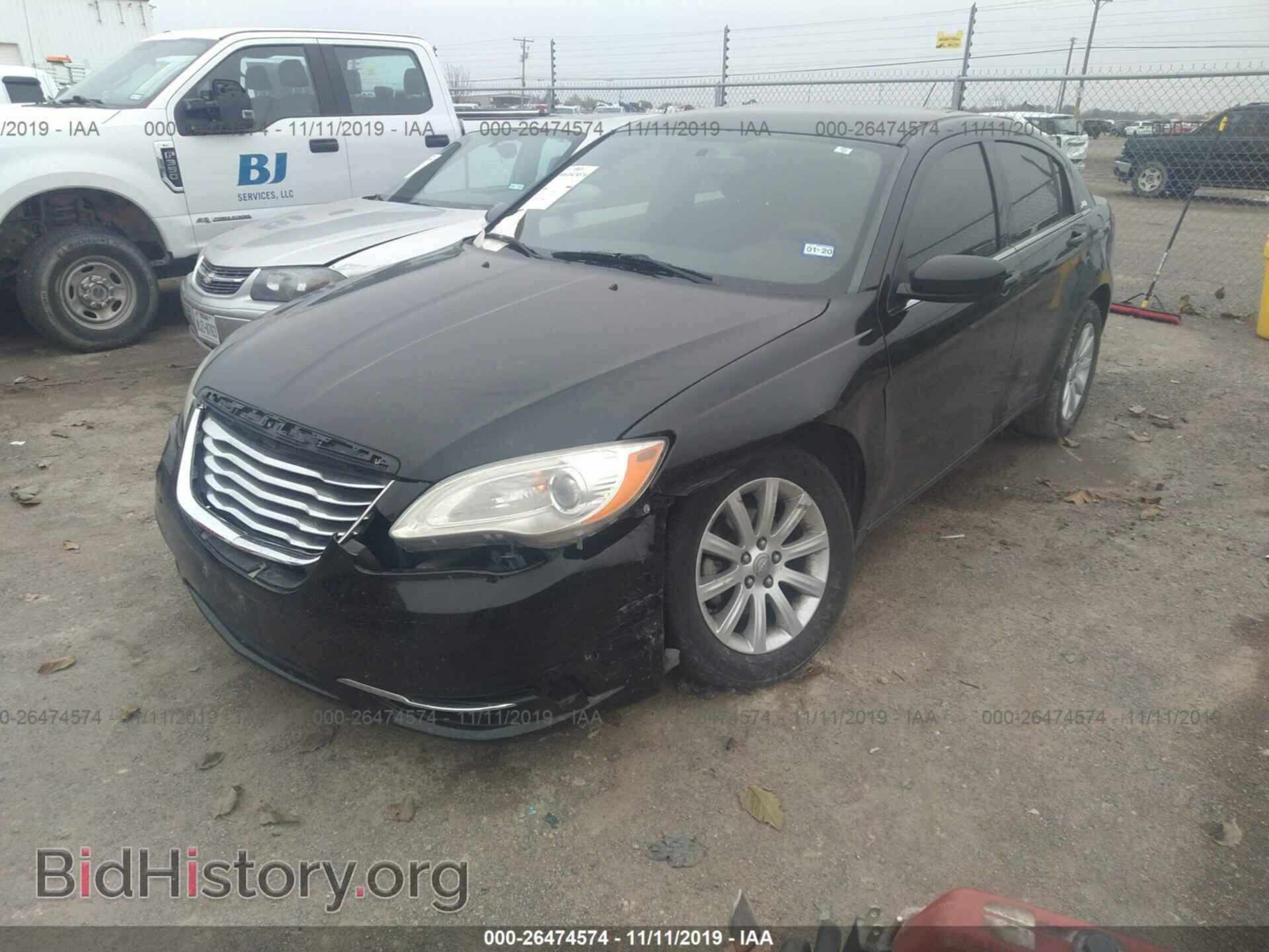 2012 CHRYSLER 200 - VIN: 1C3CCBBB2CN214627 - Фото 2