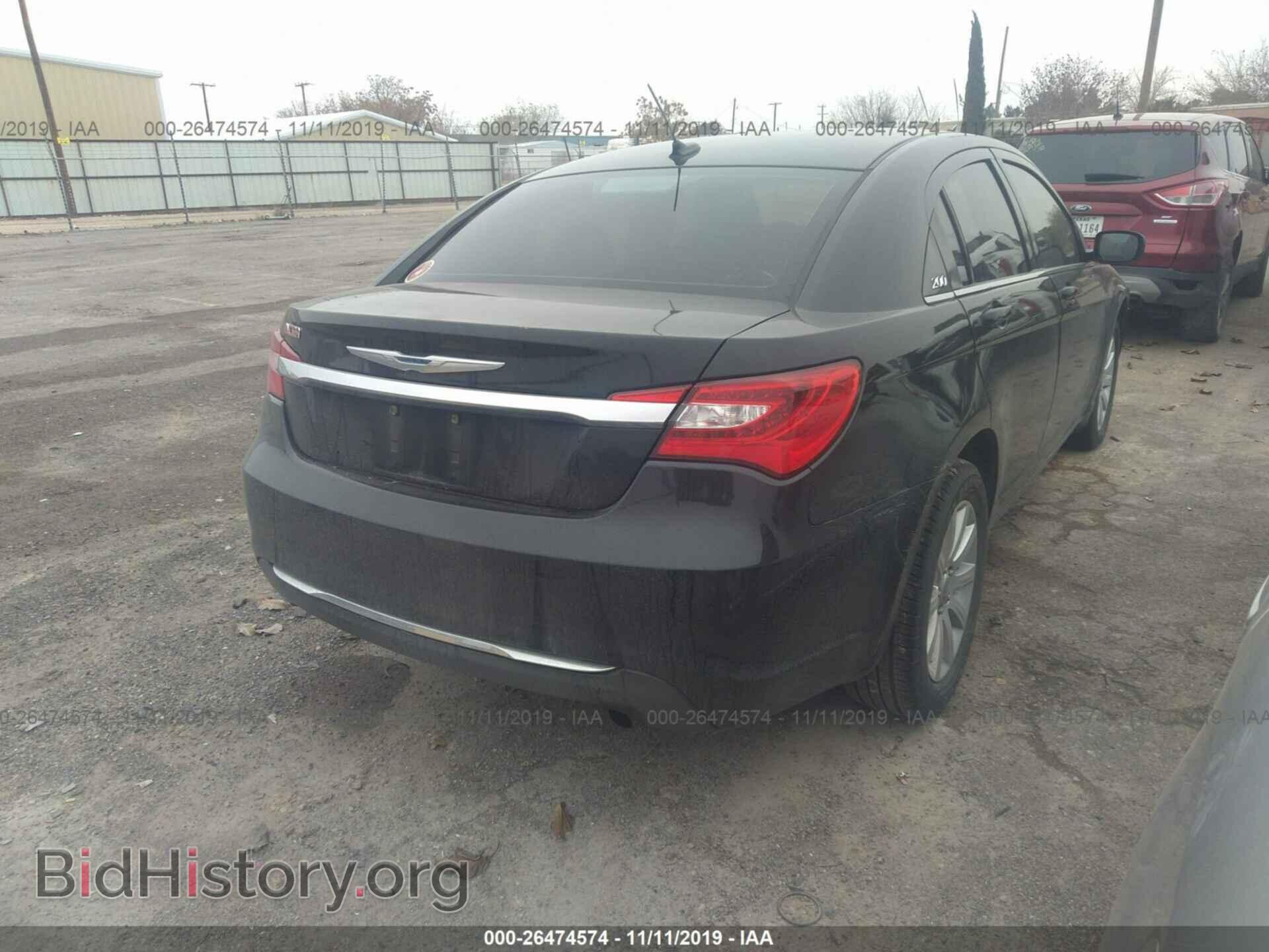 2012 CHRYSLER 200 - VIN: 1C3CCBBB2CN214627 - Фото 4