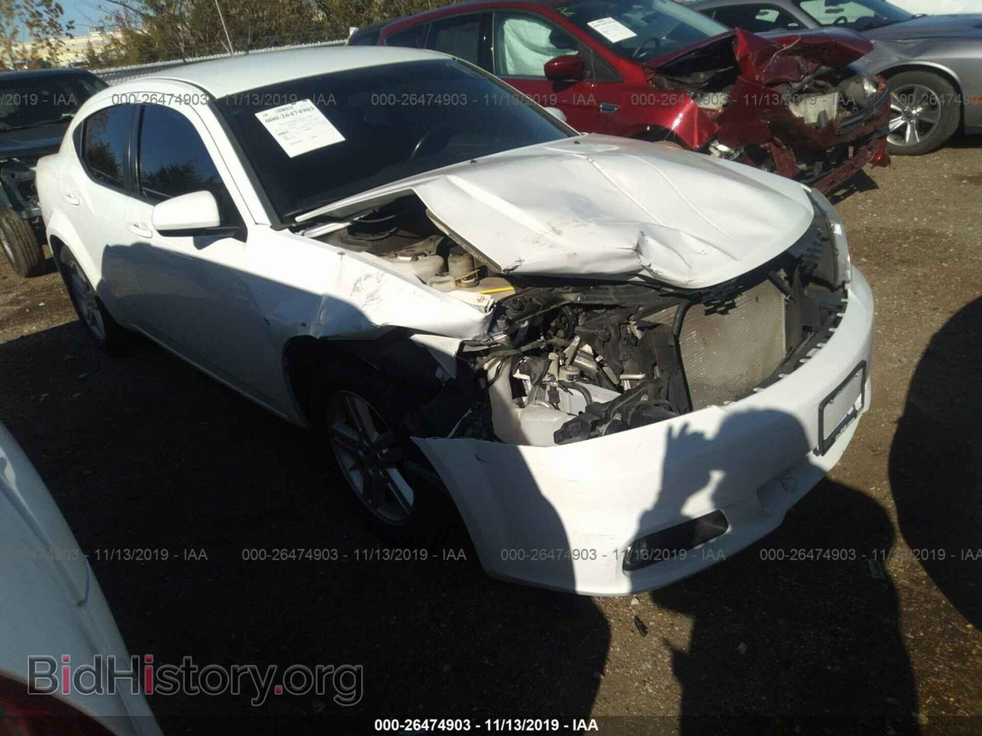 Фотография 1C3CDZCB2DN636709 - Dodge Avenger 2013