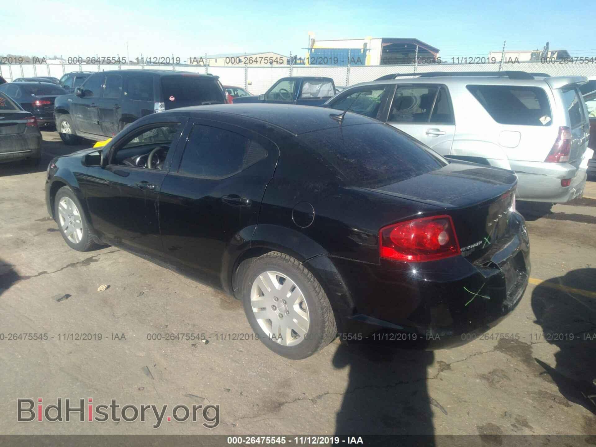 2014 DODGE AVENGER - VIN: 1C3CDZABXEN160942 - Фото 3
