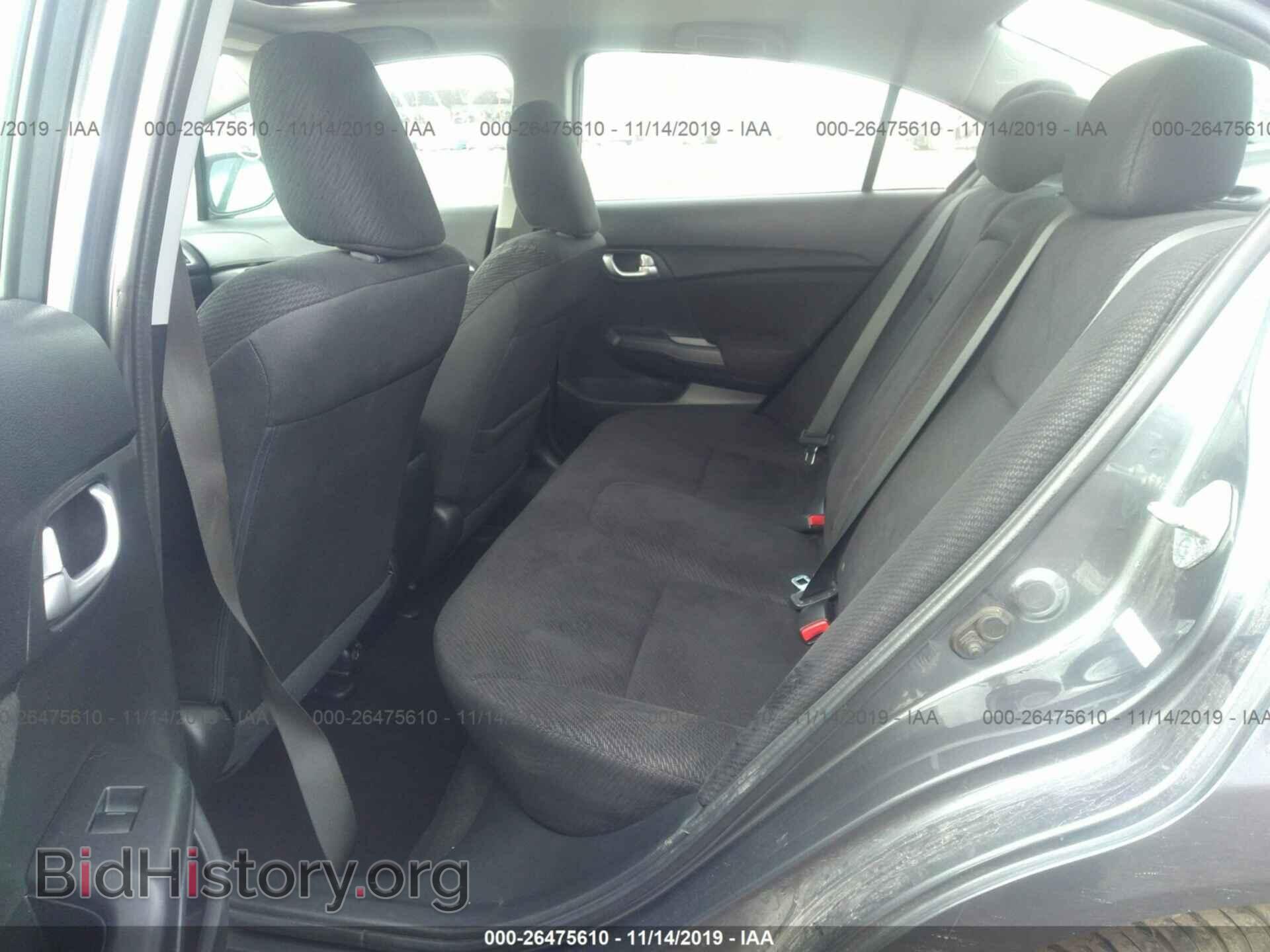 2013 HONDA CIVIC - VIN: 19XFB2F81DE031977 - Фото 8