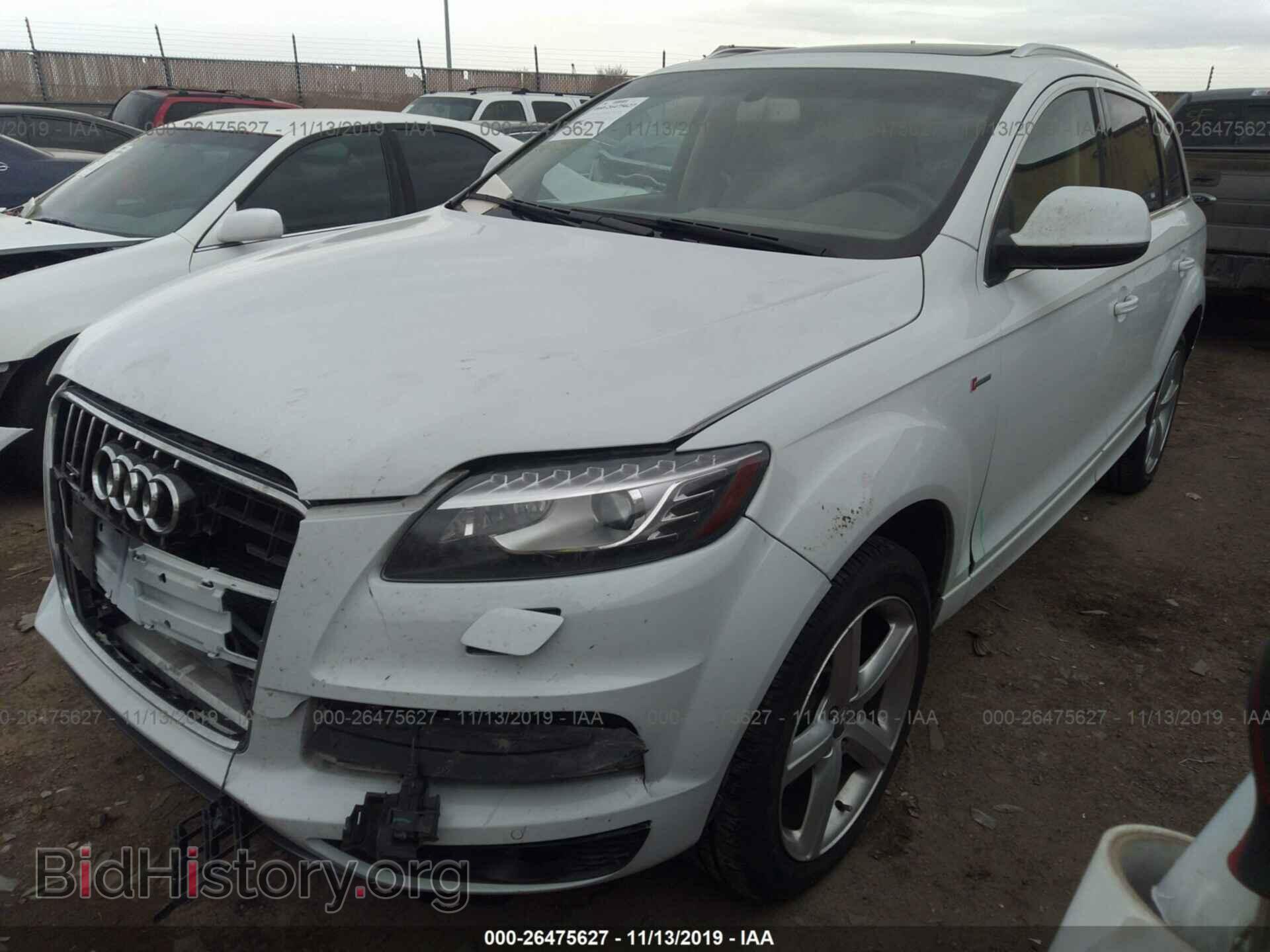 2013 AUDI Q7 - VIN: WA1DGBFE6DD006664 - Фото 2