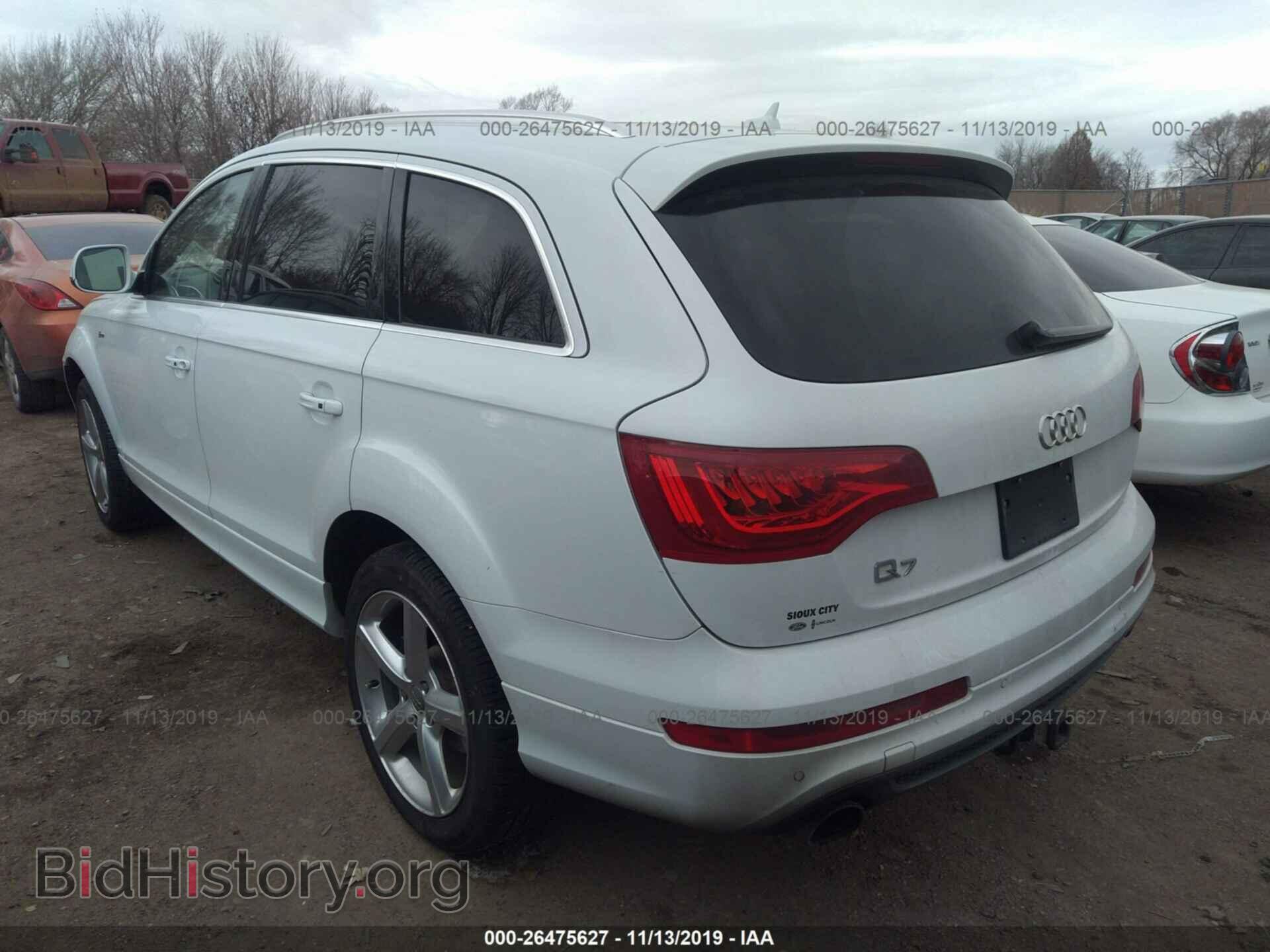 2013 AUDI Q7 - VIN: WA1DGBFE6DD006664 - Фото 3