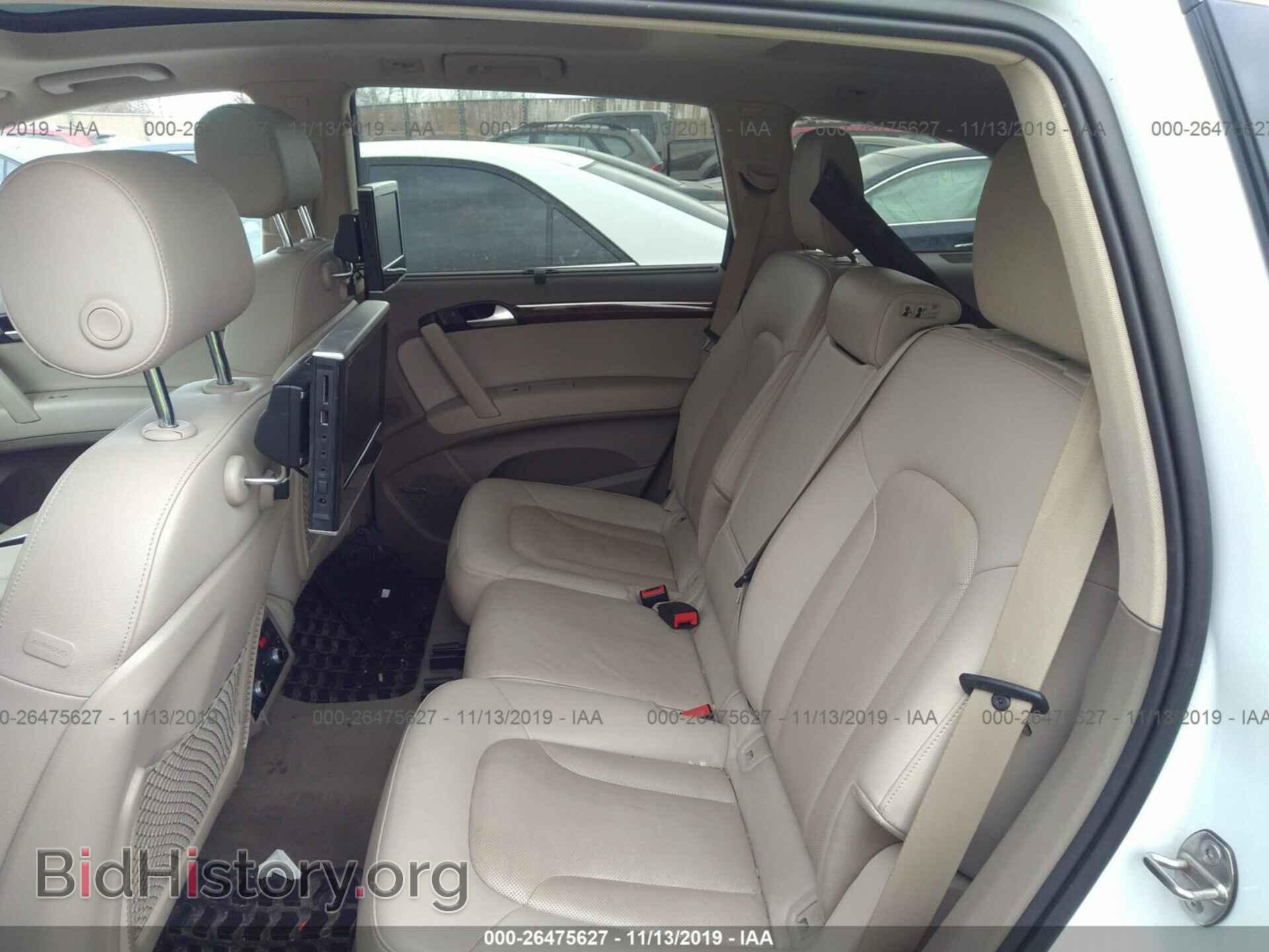 2013 AUDI Q7 - VIN: WA1DGBFE6DD006664 - Фото 8