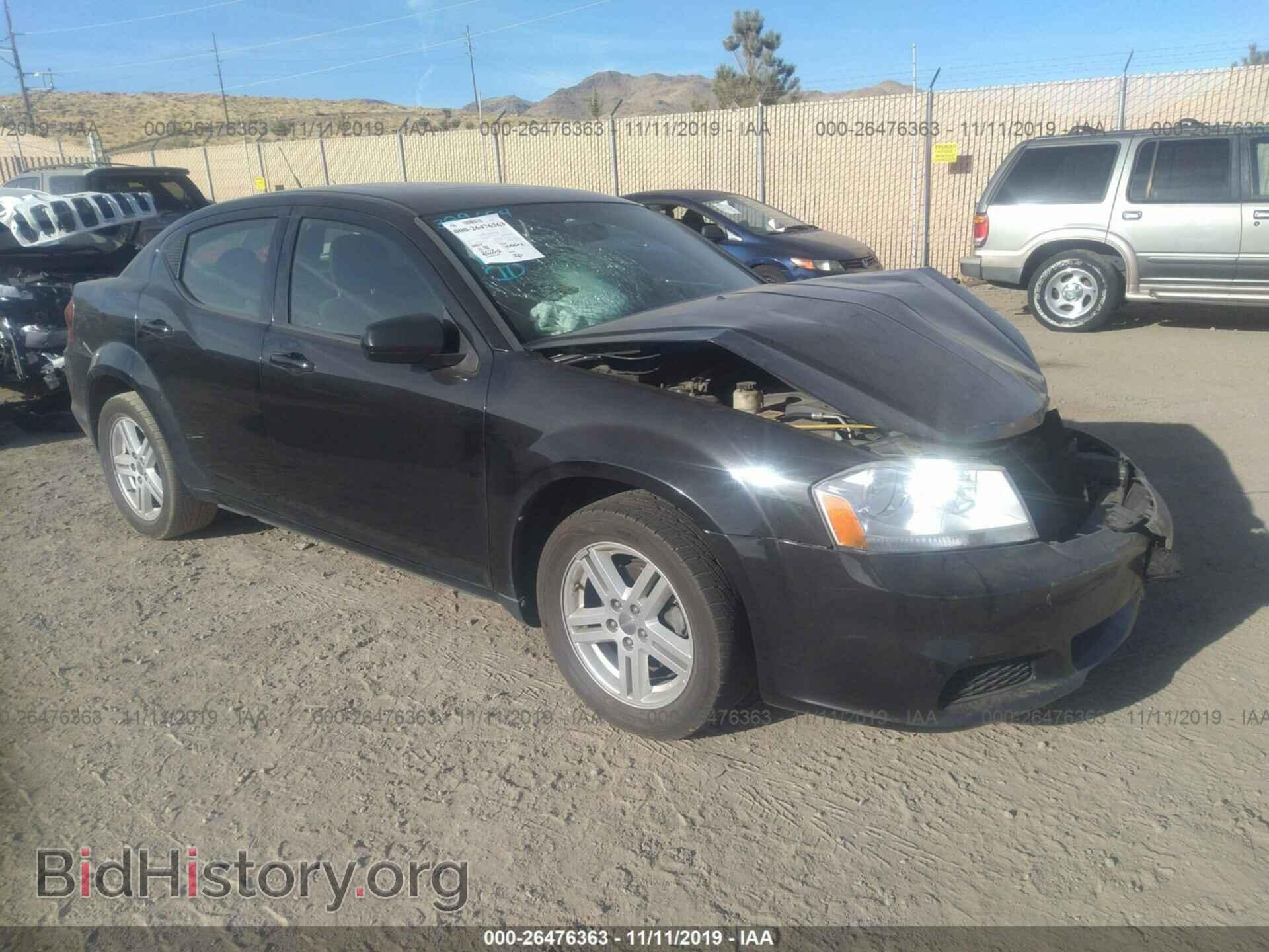 Фотография 1B3BD1FB2BN502270 - Dodge Avenger 2011