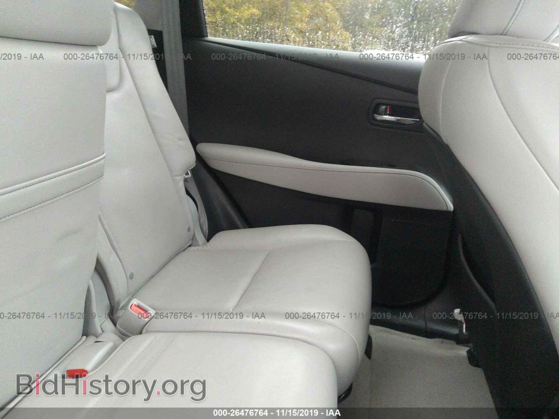 2015 LEXUS RX - VIN: 2T2BK1BAXFC309869 - Фото 8