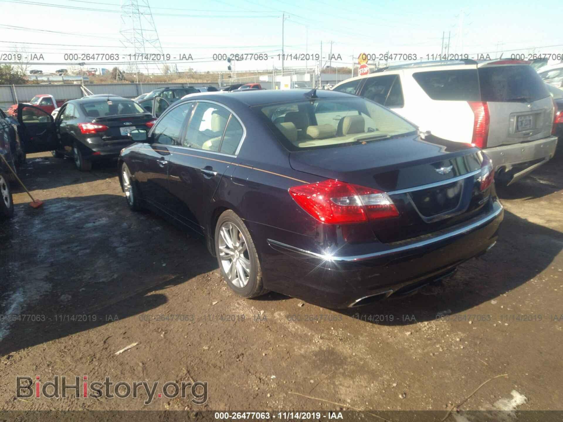2012 HYUNDAI GENESIS - VIN: KMHGC4DD1CU193259 - Фото 3