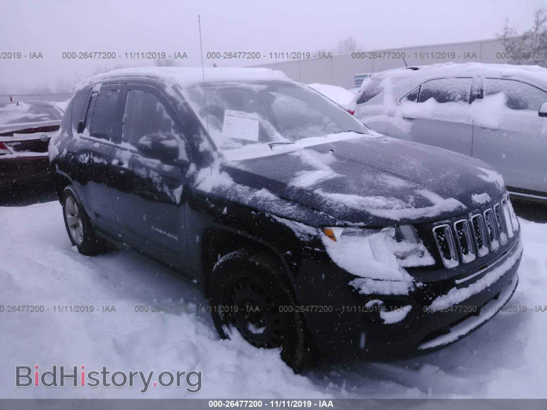 Фотография 1C4NJDBB8CD624473 - JEEP COMPASS 2012