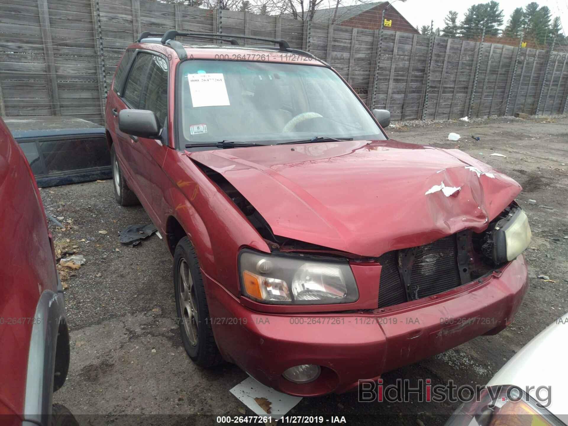 Photo JF1SG65623H769535 - SUBARU FORESTER 2003