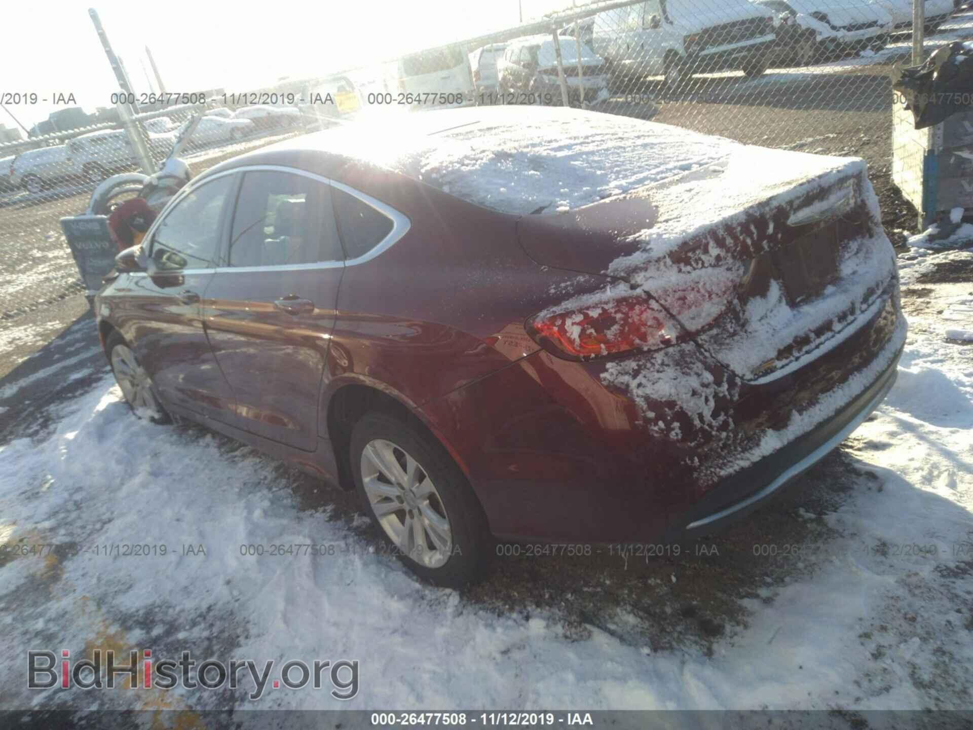 2016 CHRYSLER 200 - VIN: 1C3CCCAB4GN176685 - Фото 3