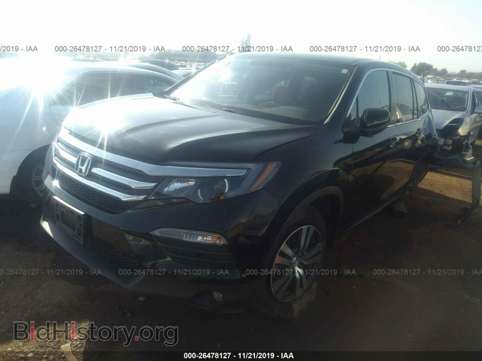 2016 HONDA PILOT - VIN: 5FNYF6H34GB100911 - Photo 2