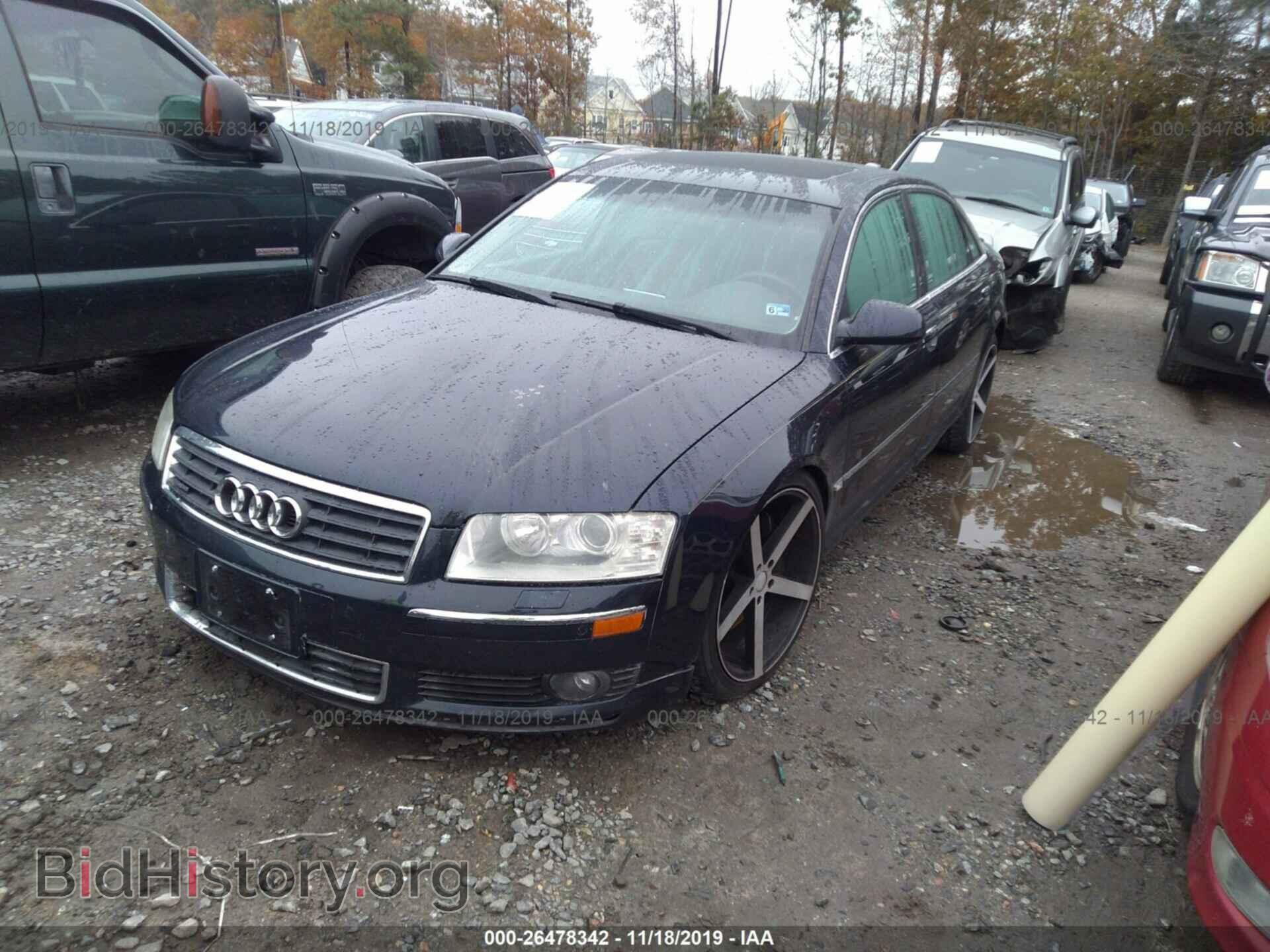 2005 AUDI A8 - VIN: WAUML44E85N015245 - Фото 2