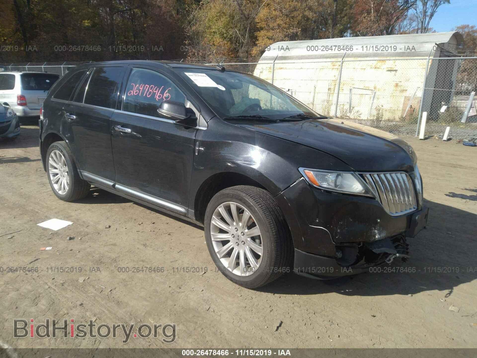 Фотография 2LMDJ8JK8DBL45133 - LINCOLN MKX 2013