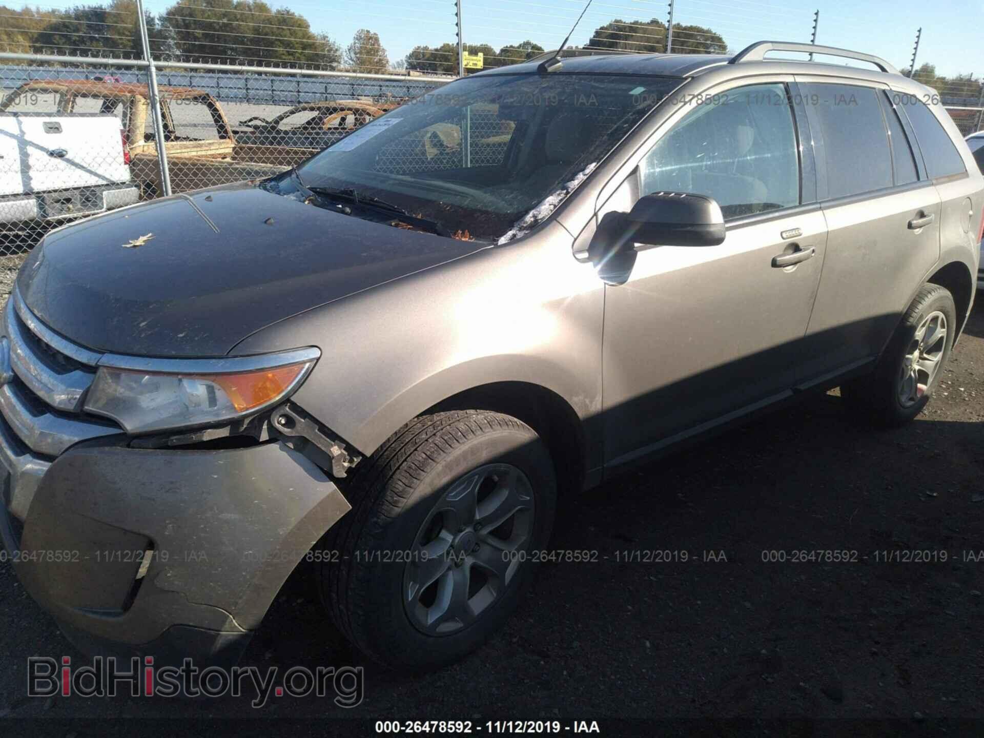 2014 FORD EDGE - VIN: 2FMDK4JCXEBA75494 - Фото 2