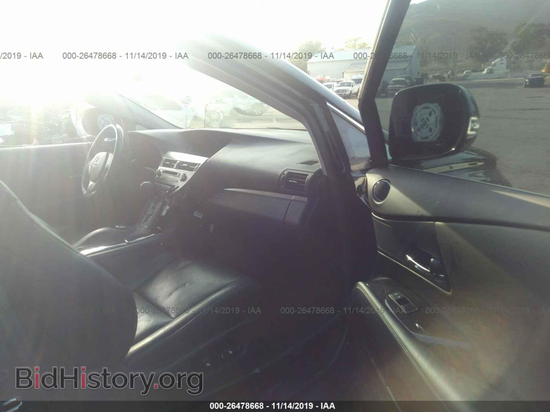 2013 LEXUS RX - VIN: 2T2ZK1BA9DC109660 - Photo 5