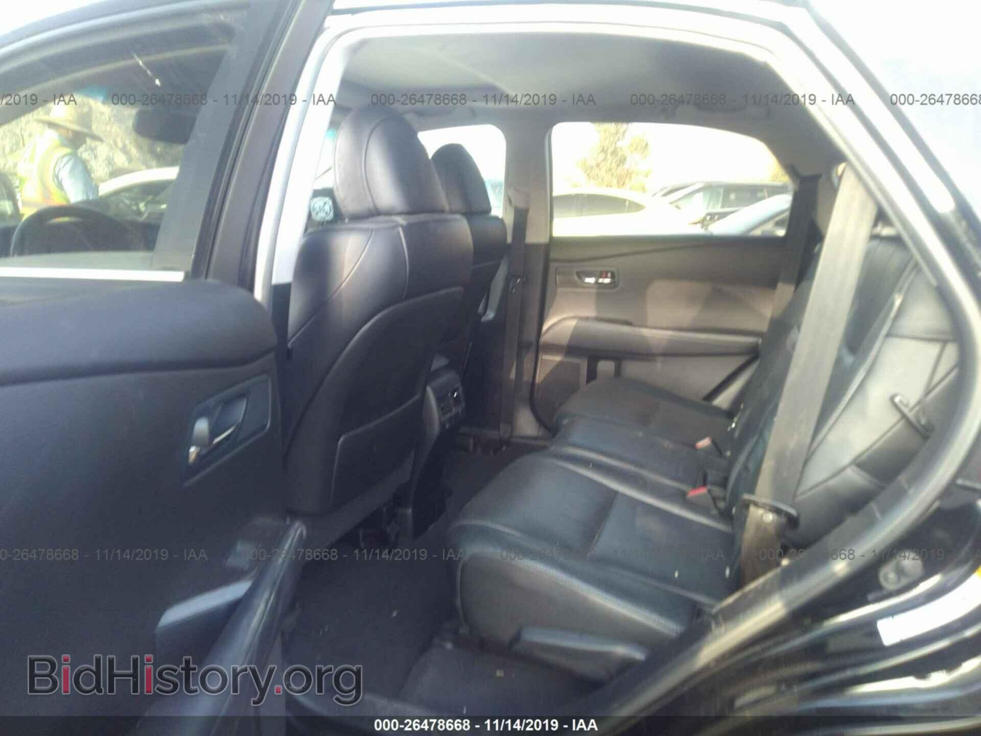 2013 LEXUS RX - VIN: 2T2ZK1BA9DC109660 - Photo 8