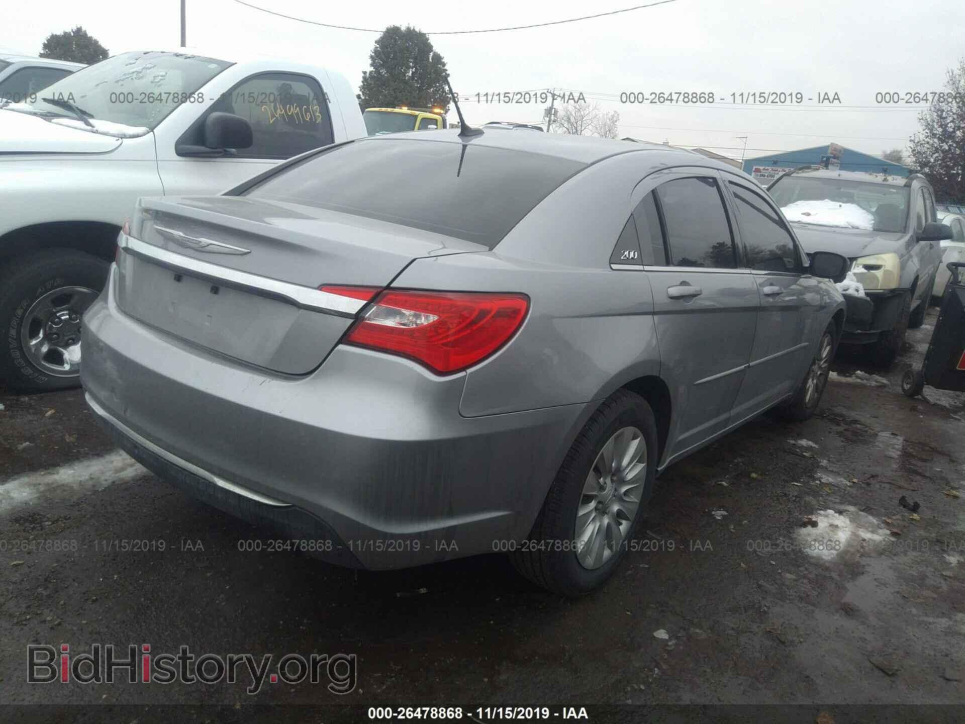 2014 CHRYSLER 200 - VIN: 1C3CCBAB5EN204727 - Photo 4
