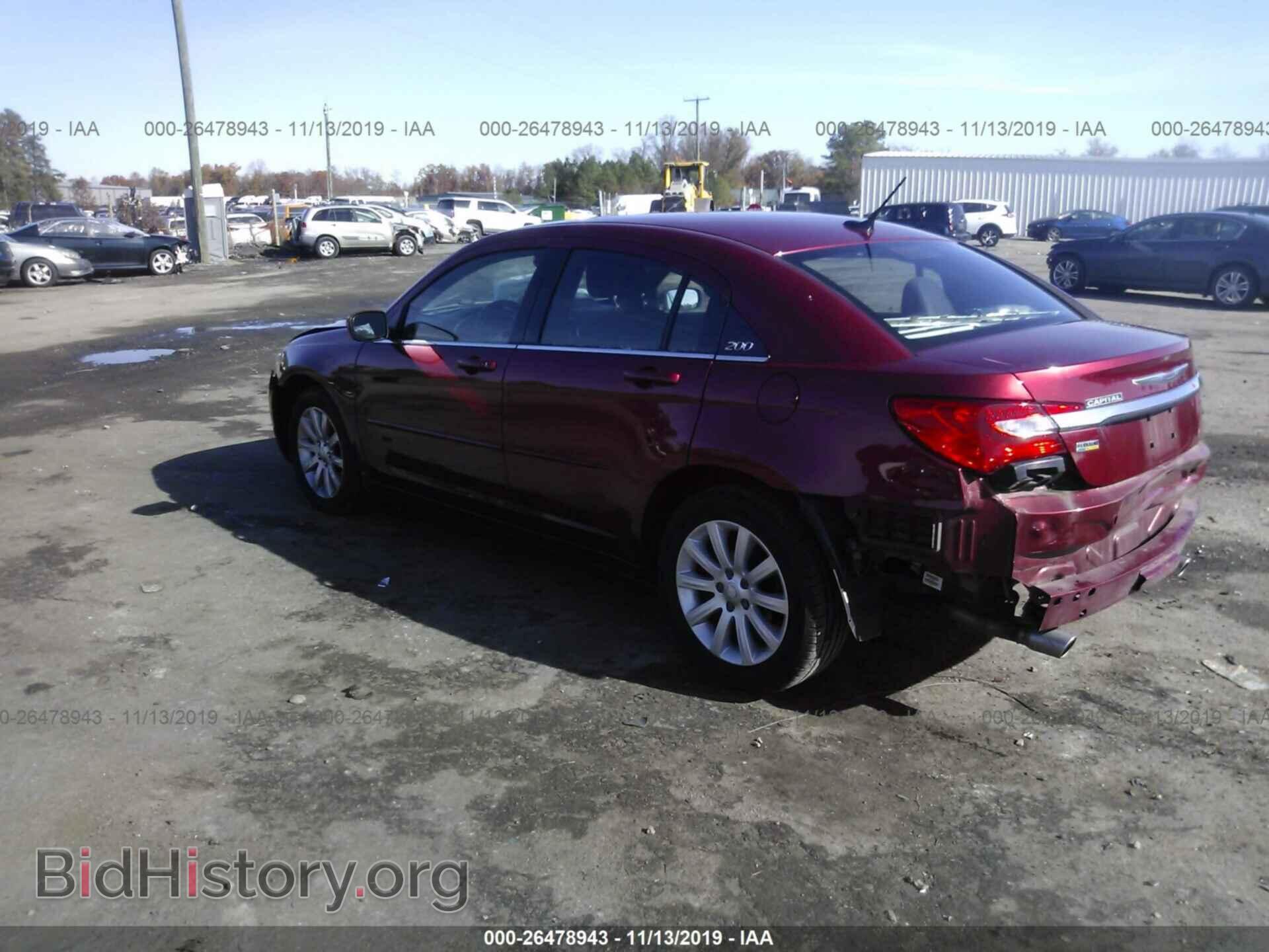 2013 CHRYSLER 200 - VIN: 1C3CCBBG2DN718849 - Фото 3