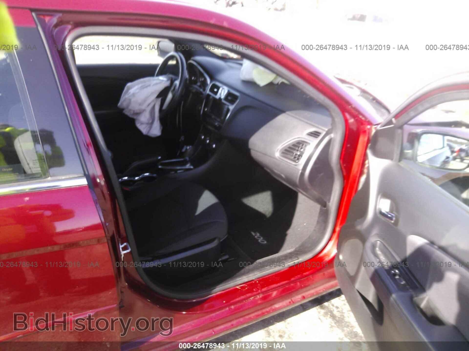 2013 CHRYSLER 200 - VIN: 1C3CCBBG2DN718849 - Фото 5