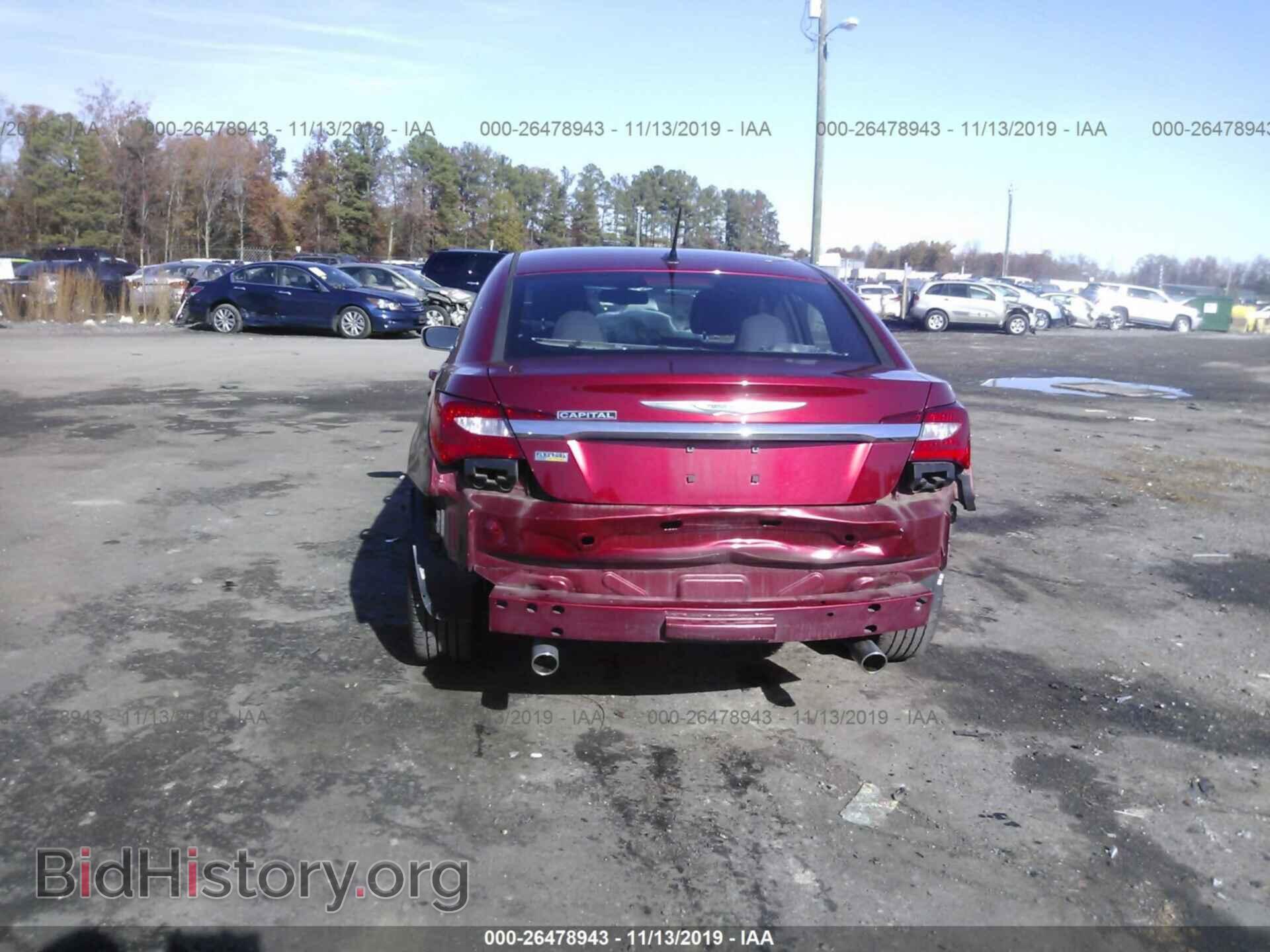 2013 CHRYSLER 200 - VIN: 1C3CCBBG2DN718849 - Фото 6