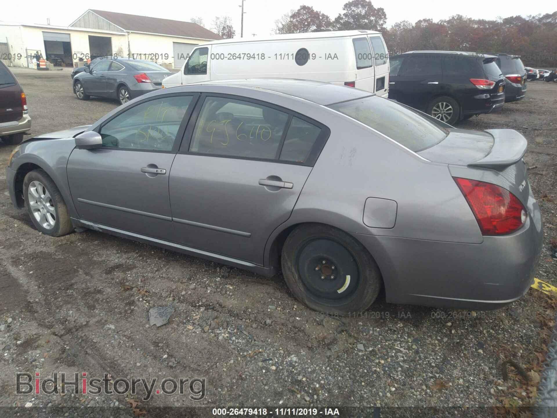 2007 NISSAN MAXIMA - VIN: 1N4BA41E17C856235 - Фото 3