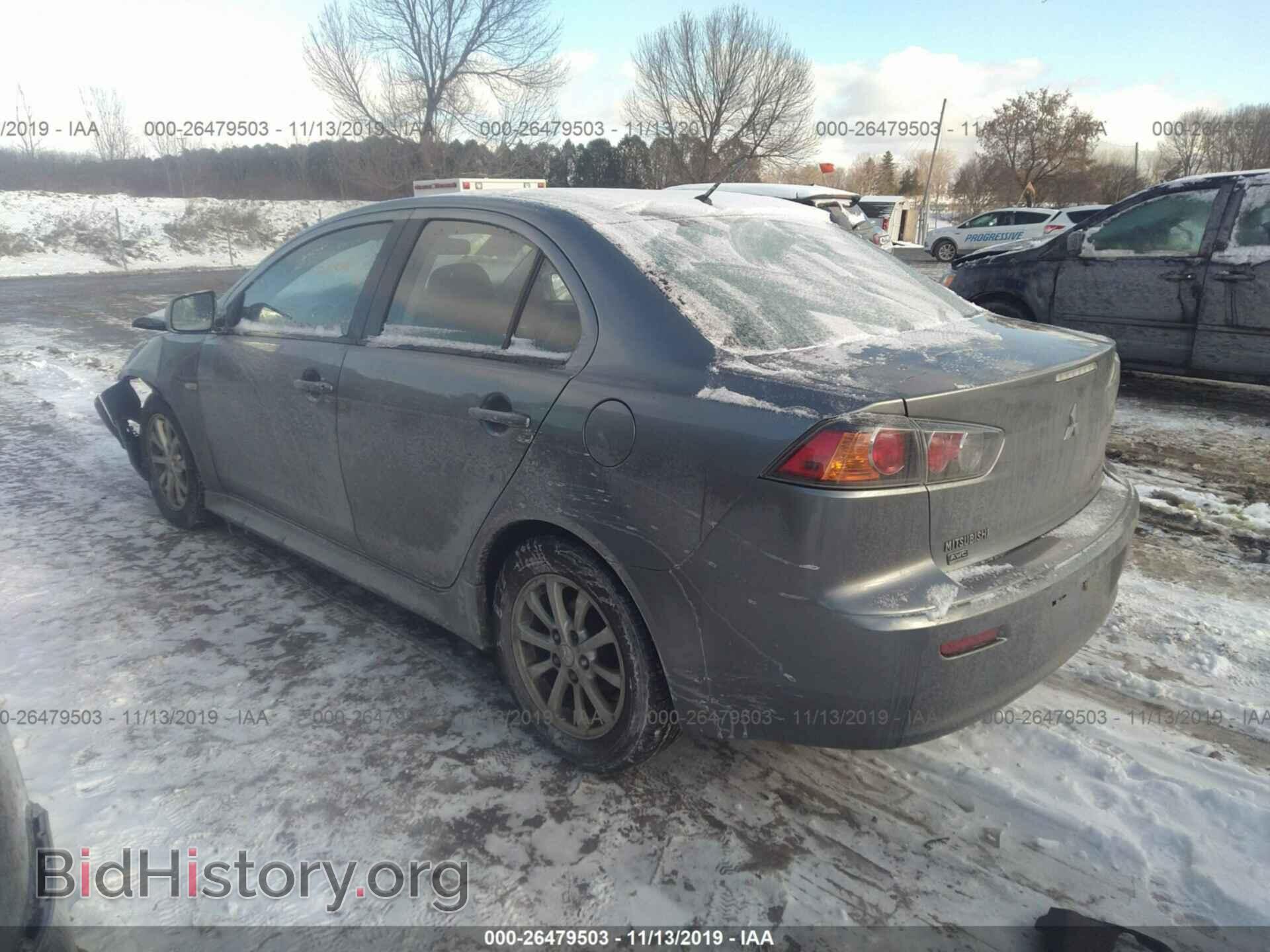 2012 MITSUBISHI LANCER - VIN: JA32V2FW9CU007283 - Фото 3