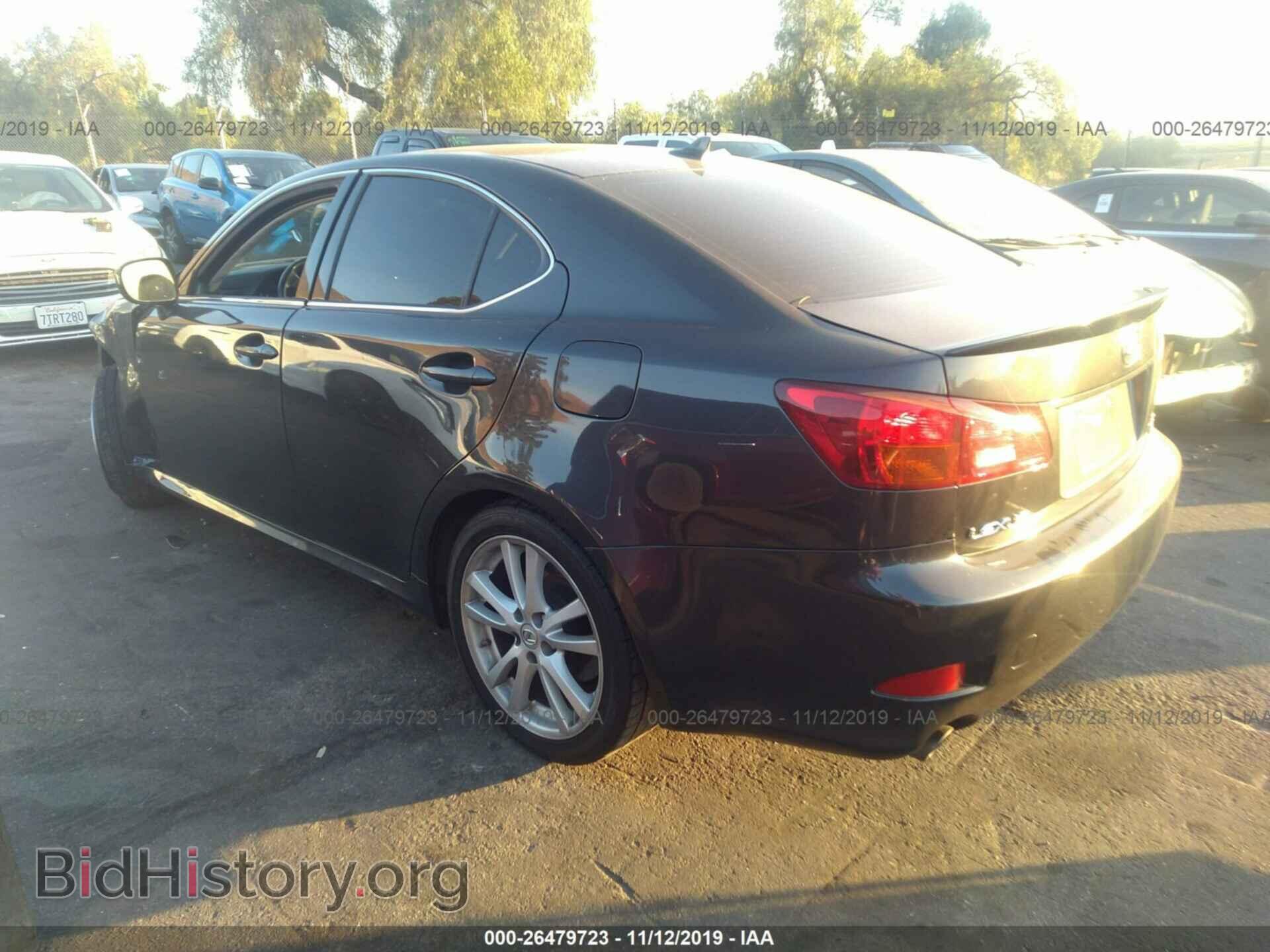 2007 LEXUS IS - VIN: JTHBE262X75012683 - Photo 3