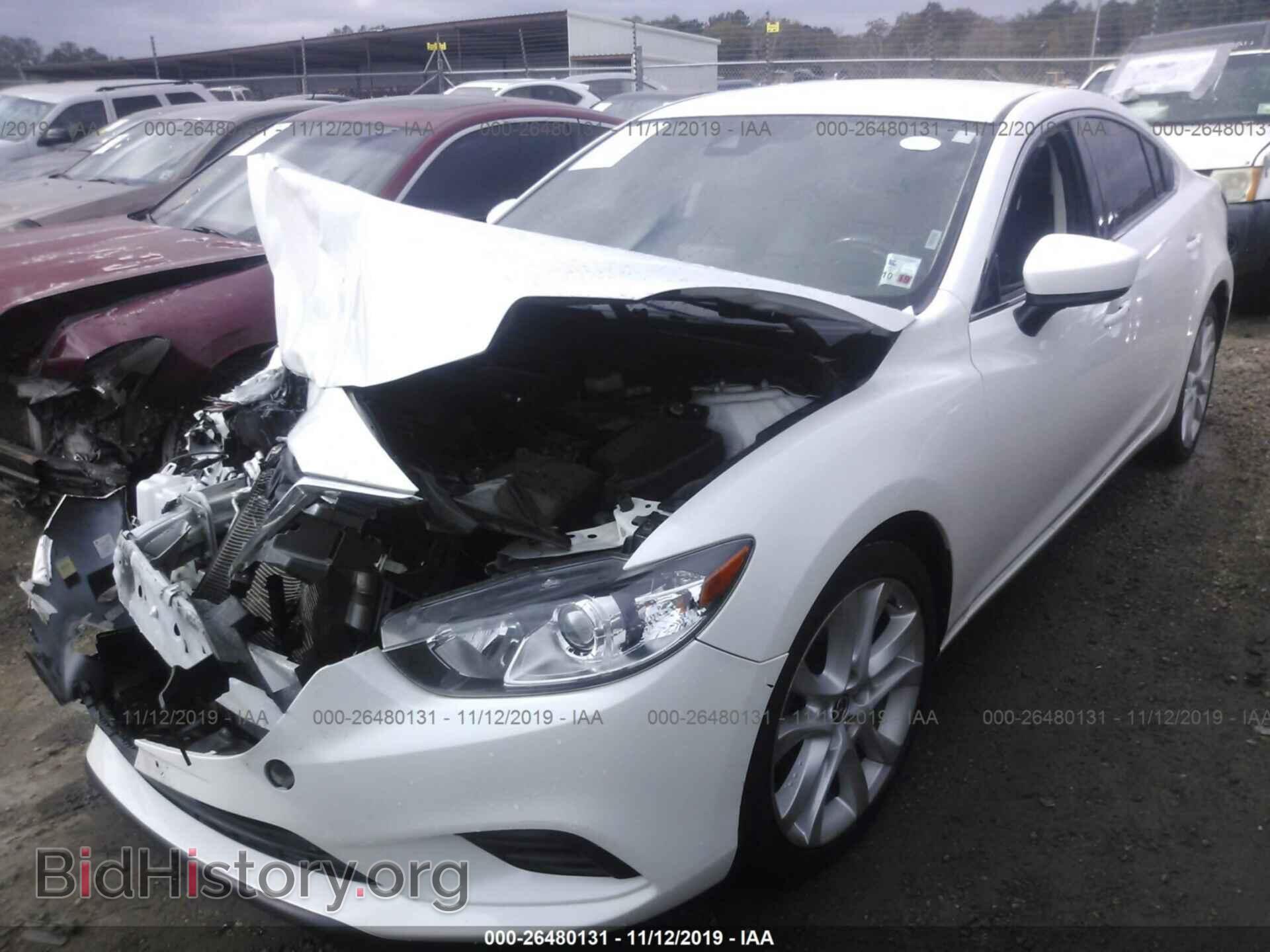 2017 MAZDA 6 - VIN: JM1GL1V50H1122475 - Фото 2